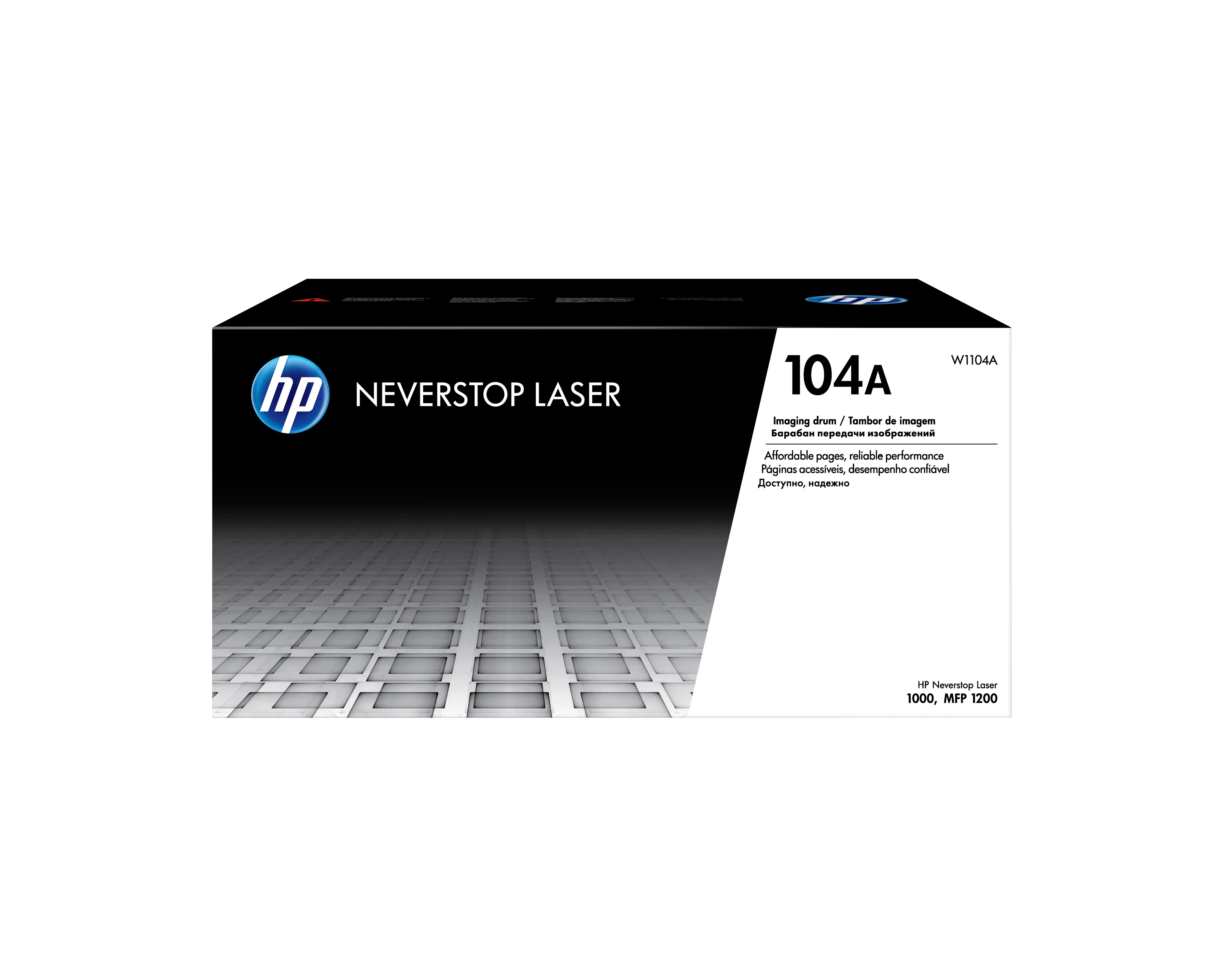 HP 104A Siyah Orijinal Lazer Görüntüleme Tamburu W1104A