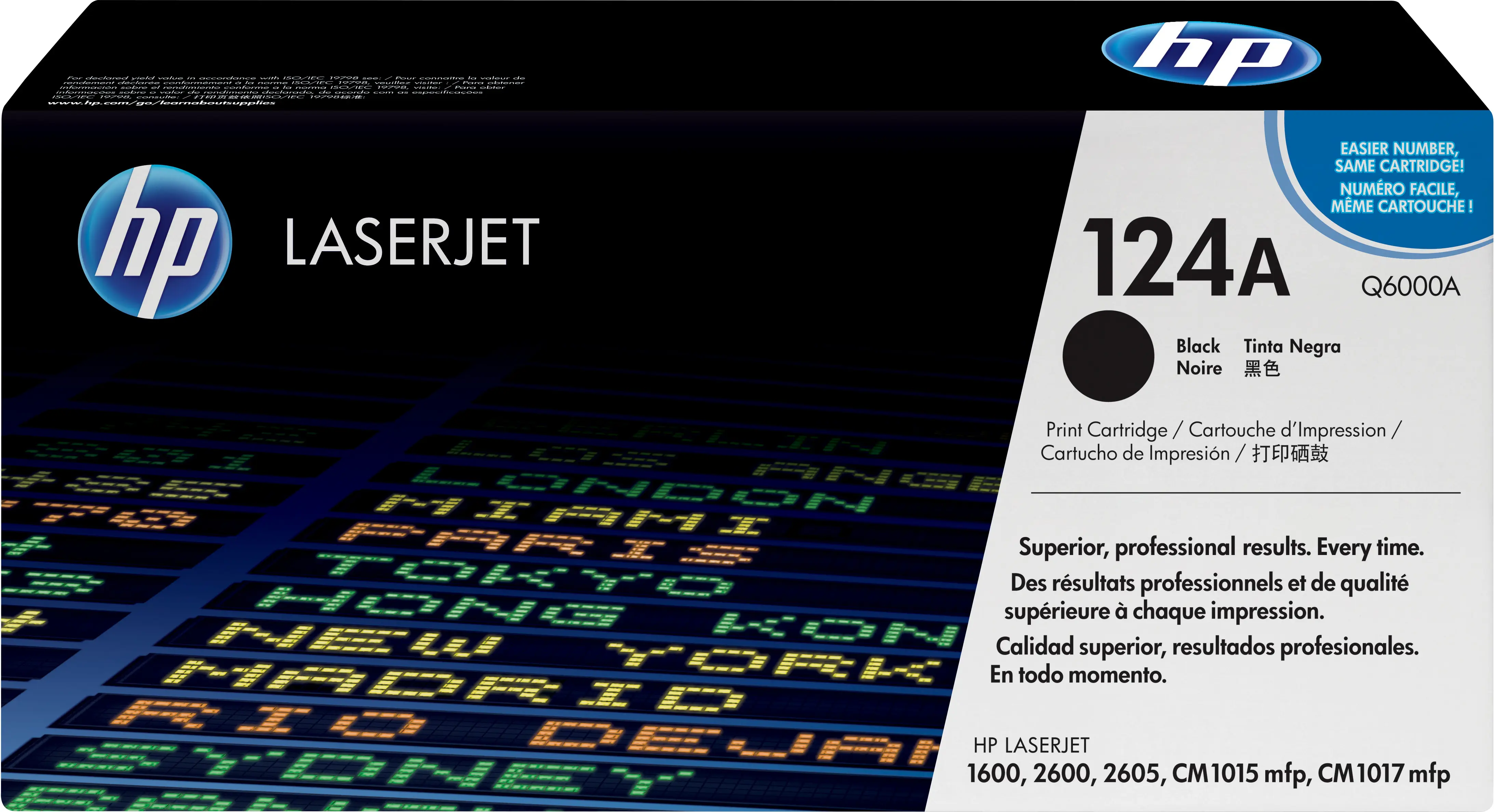 HP 124A Siyah Orijinal LaserJet Toner Kartuşu Q6000A