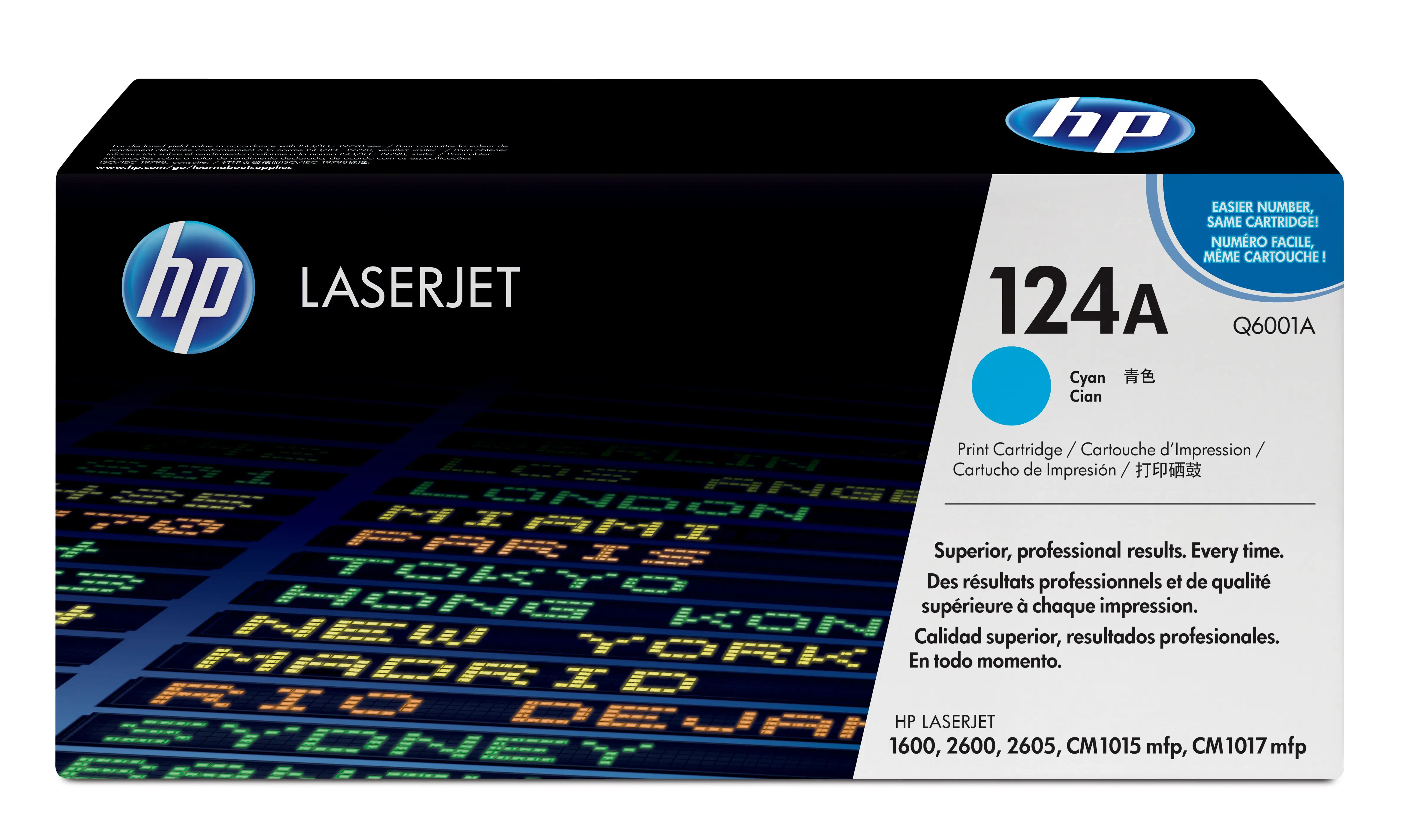 HP 124A Camgöbeği Orijinal LaserJet Toner Kartuşu Q6001A