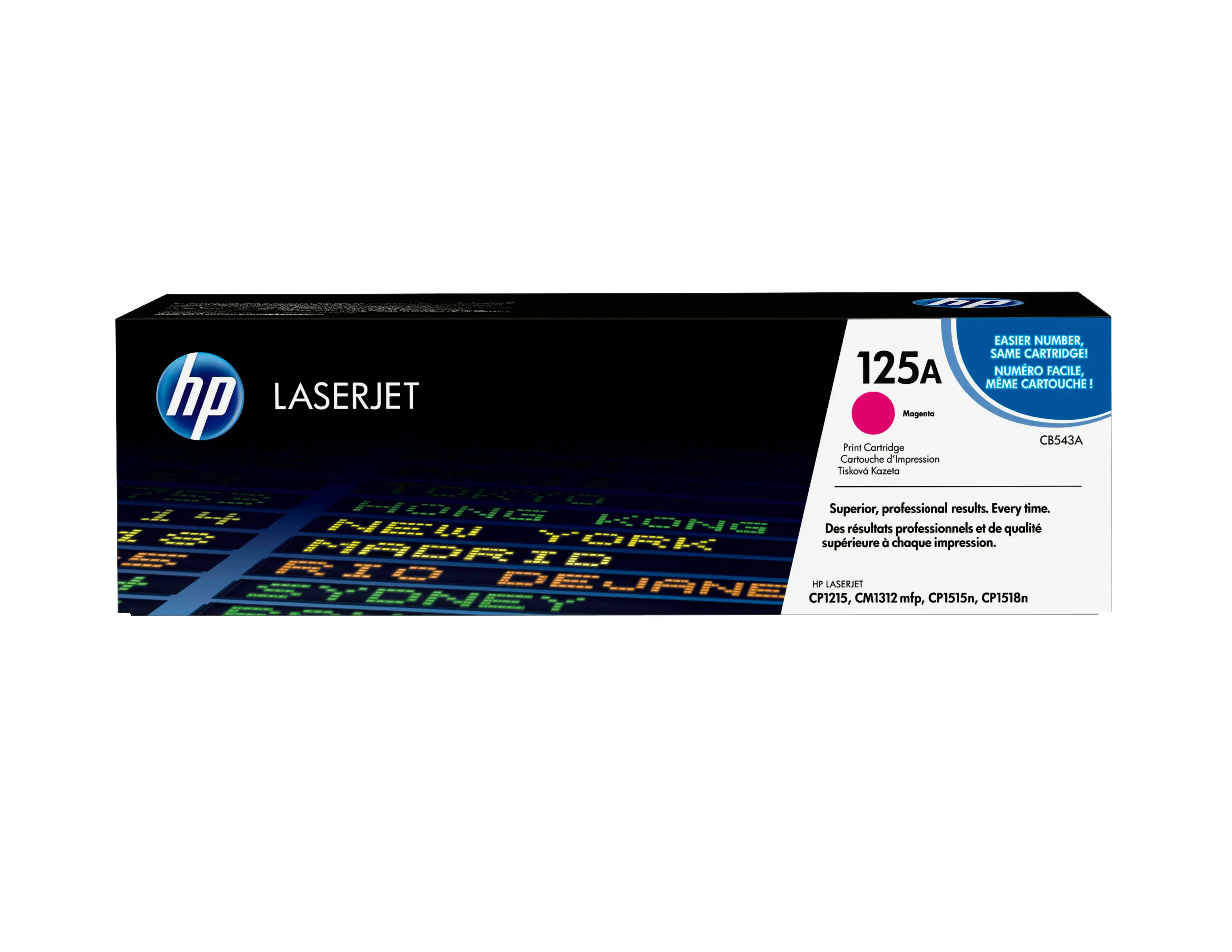 HP 125A Macenta Orijinal LaserJet Toner Kartuşu CB543A