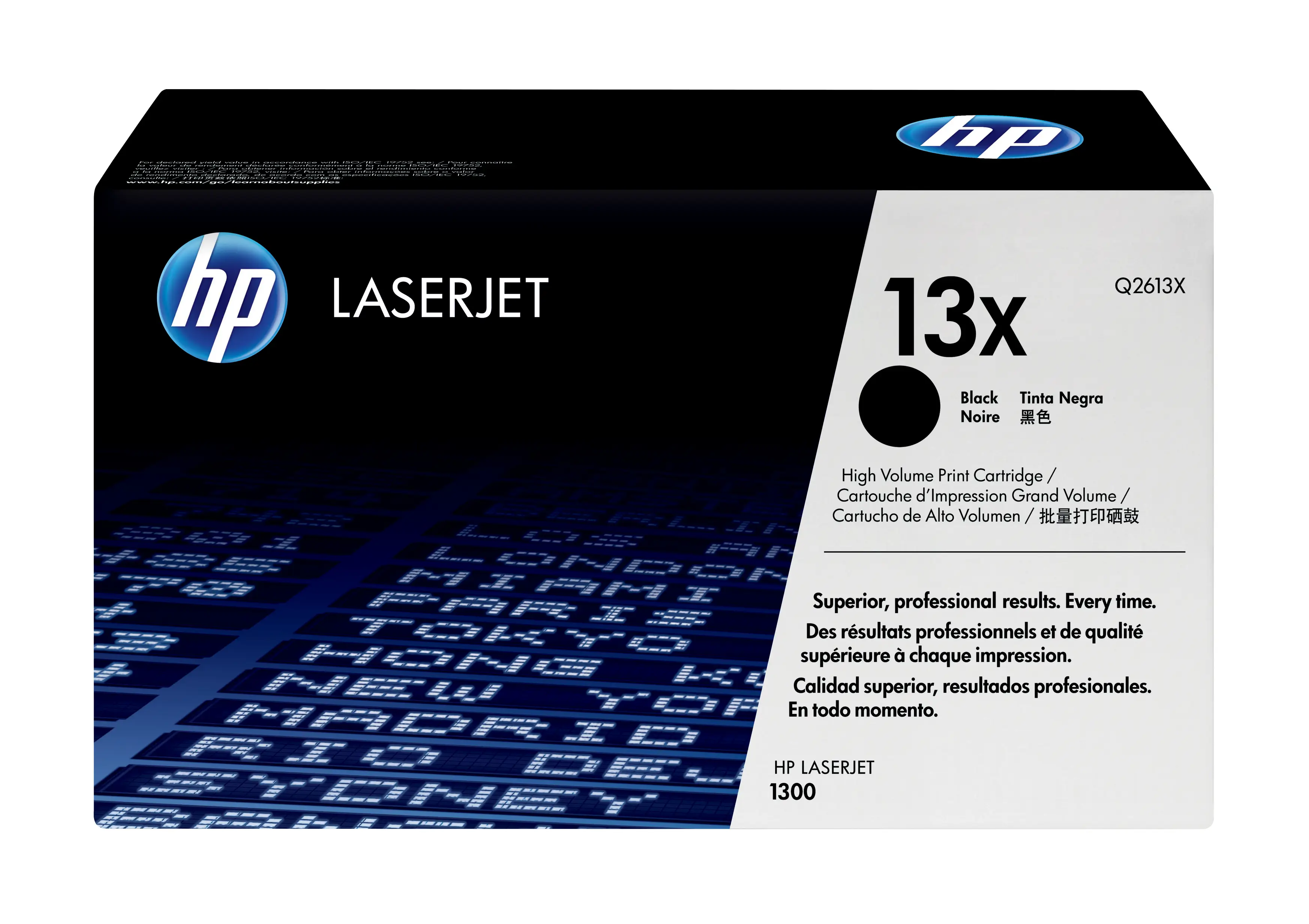 HP 13X Yüksek Kapasiteli Siyah Orijinal LaserJet Toner Kartuşu Q2613X