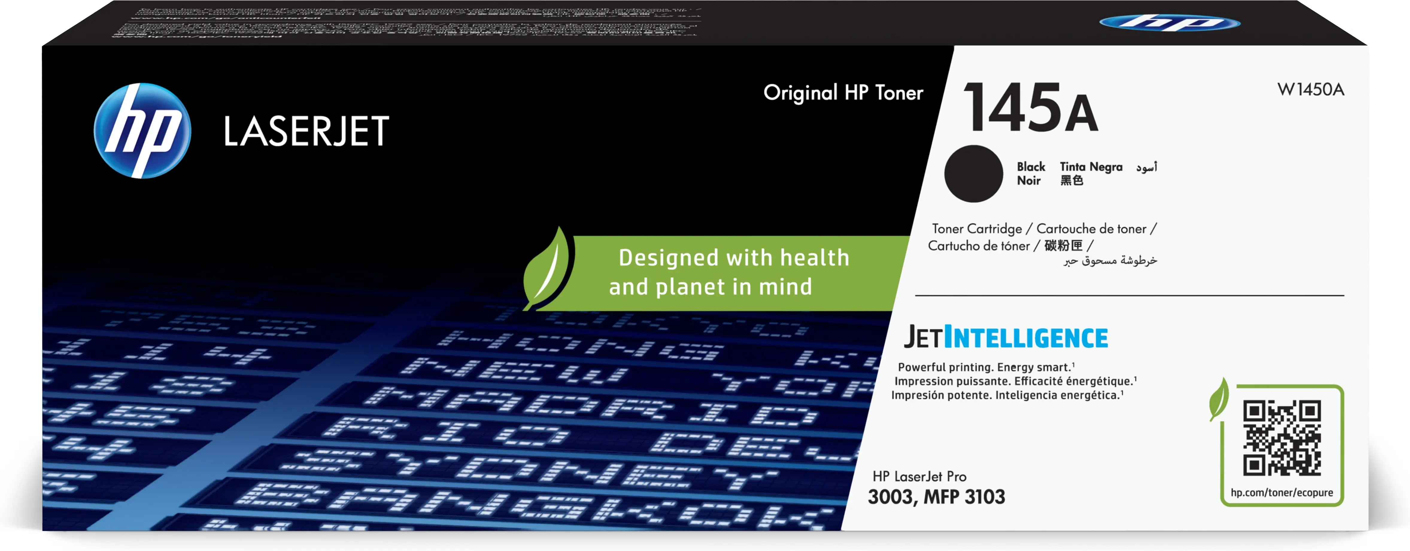 HP 145A Siyah Orijinal LaserJet Toner W1450A