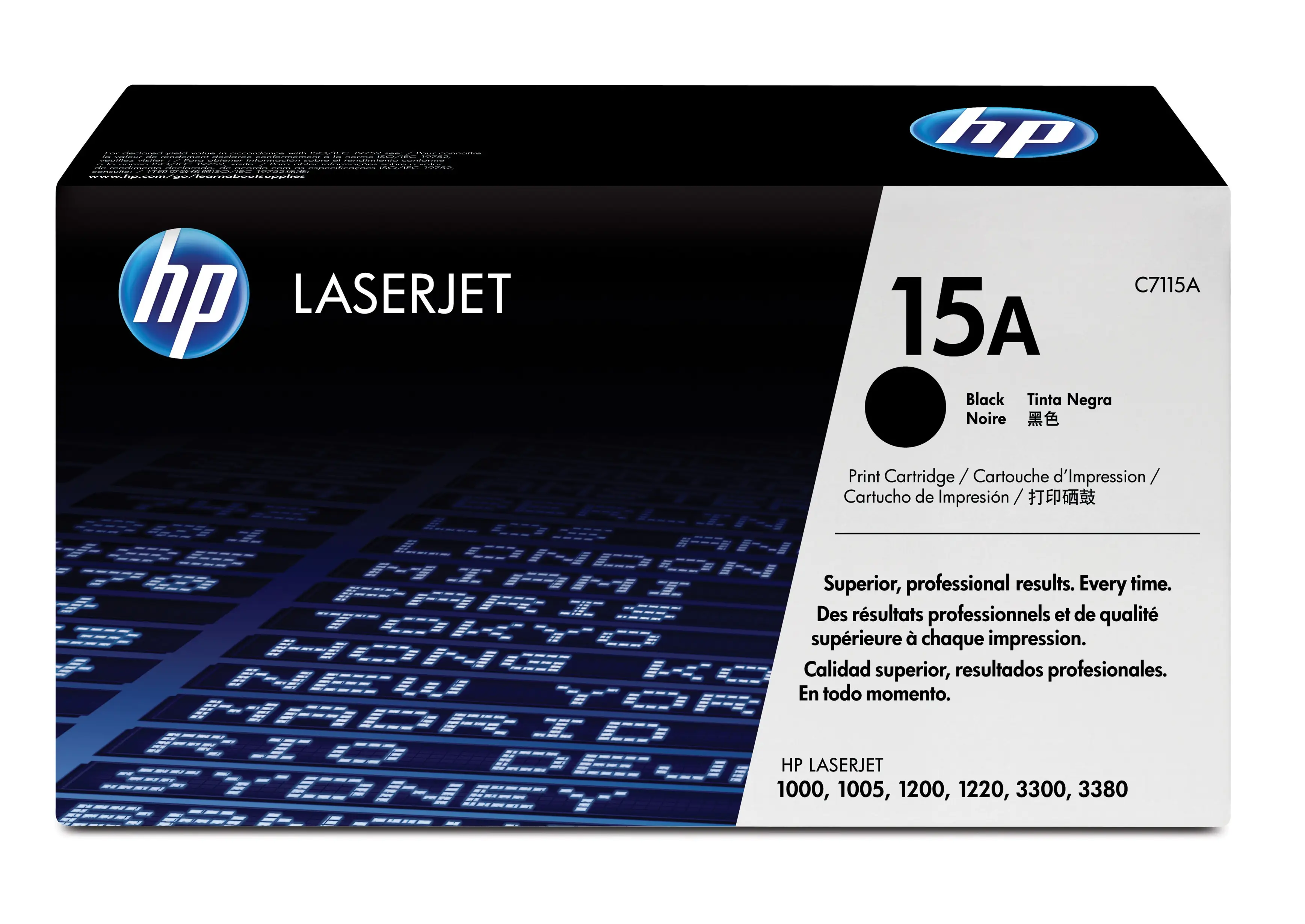 HP 15A Siyah Orijinal LaserJet Toner Kartuşu C7115A