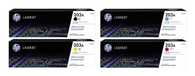 HP 203A CF540A-CF543A