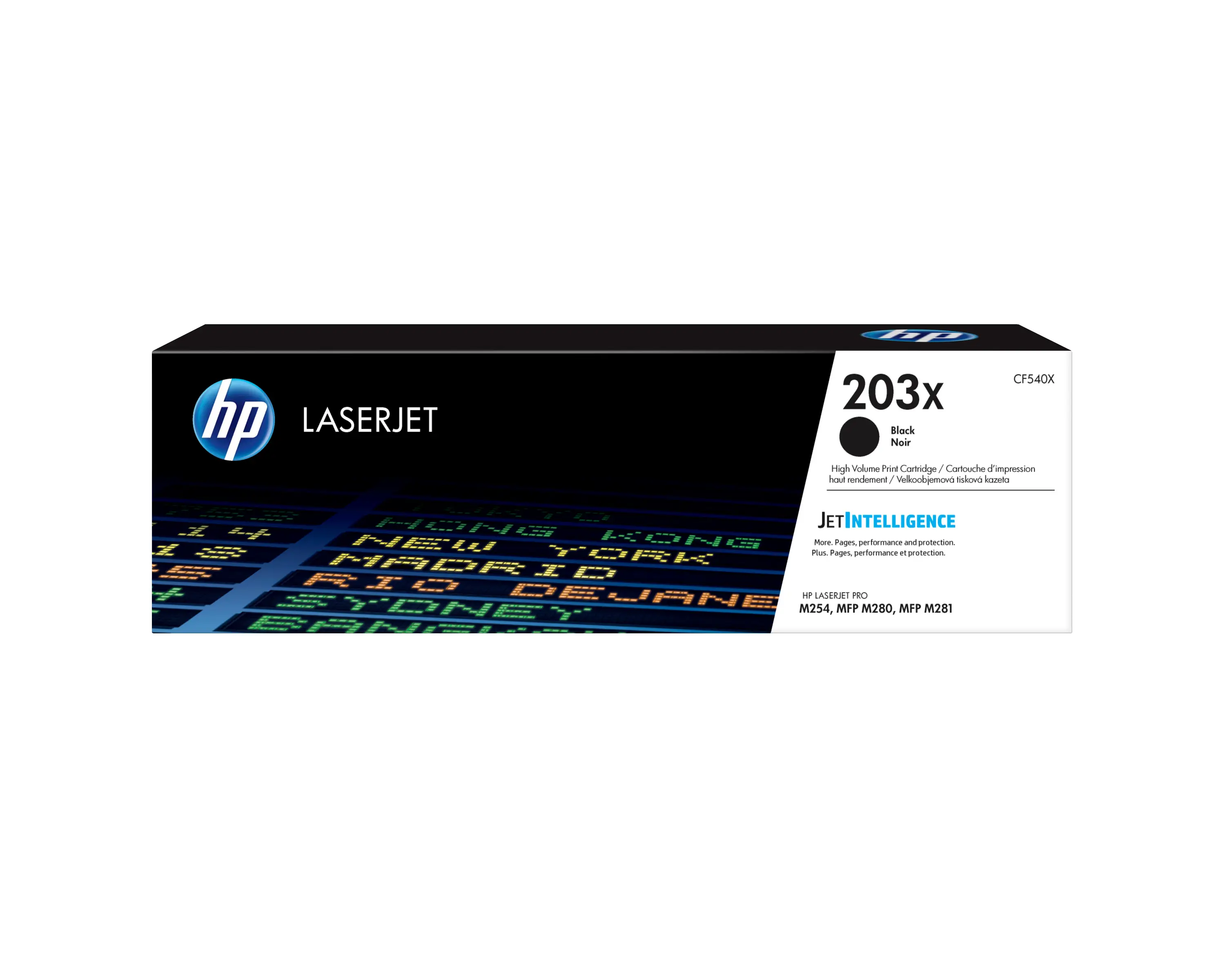 HP 203X Yüksek Kapasiteli Siyah Orijinal LaserJet Toner CF540X