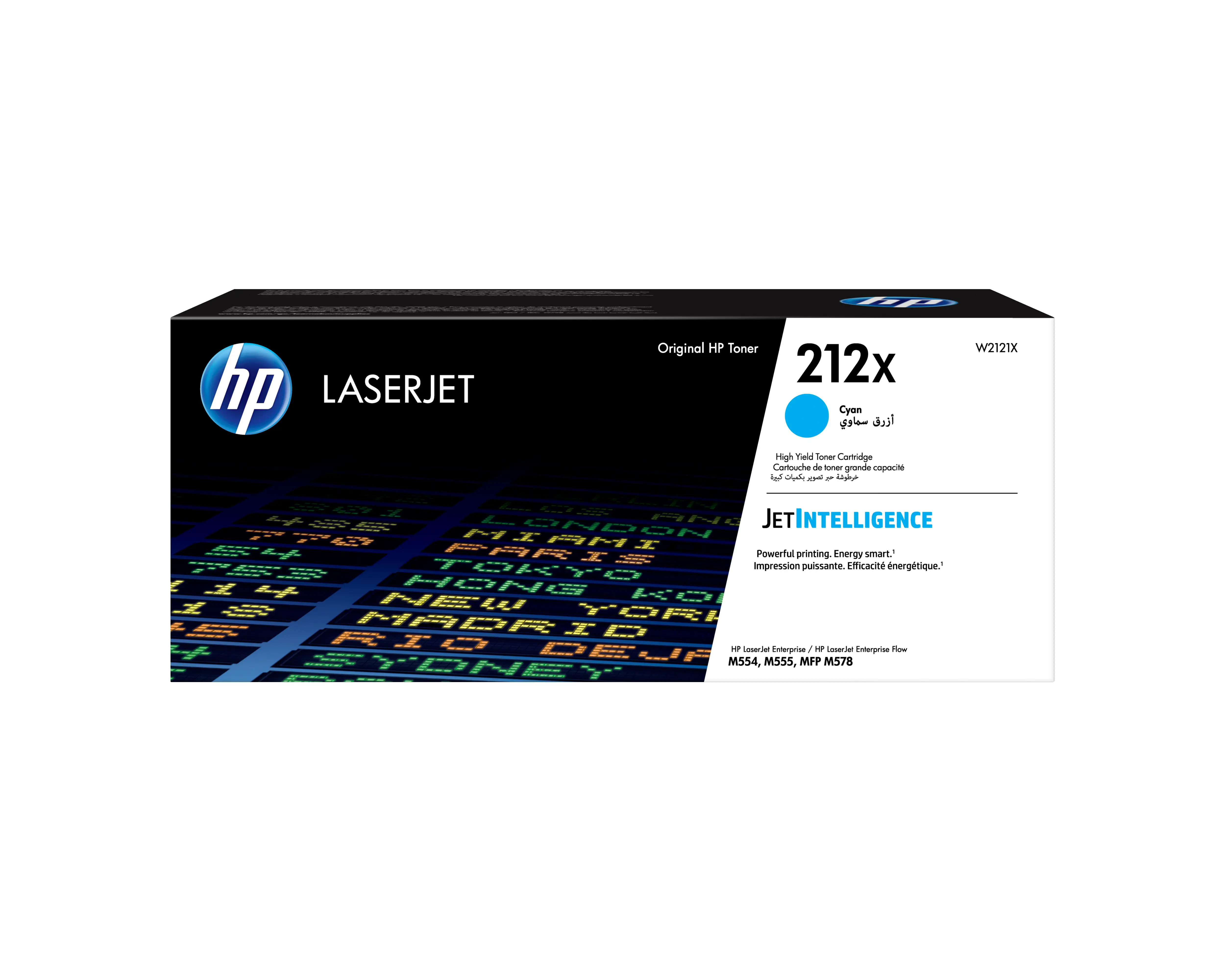 HP 212X Yüksek Kapasiteli Camgöbeği Orijinal LaserJet Toner W2121X