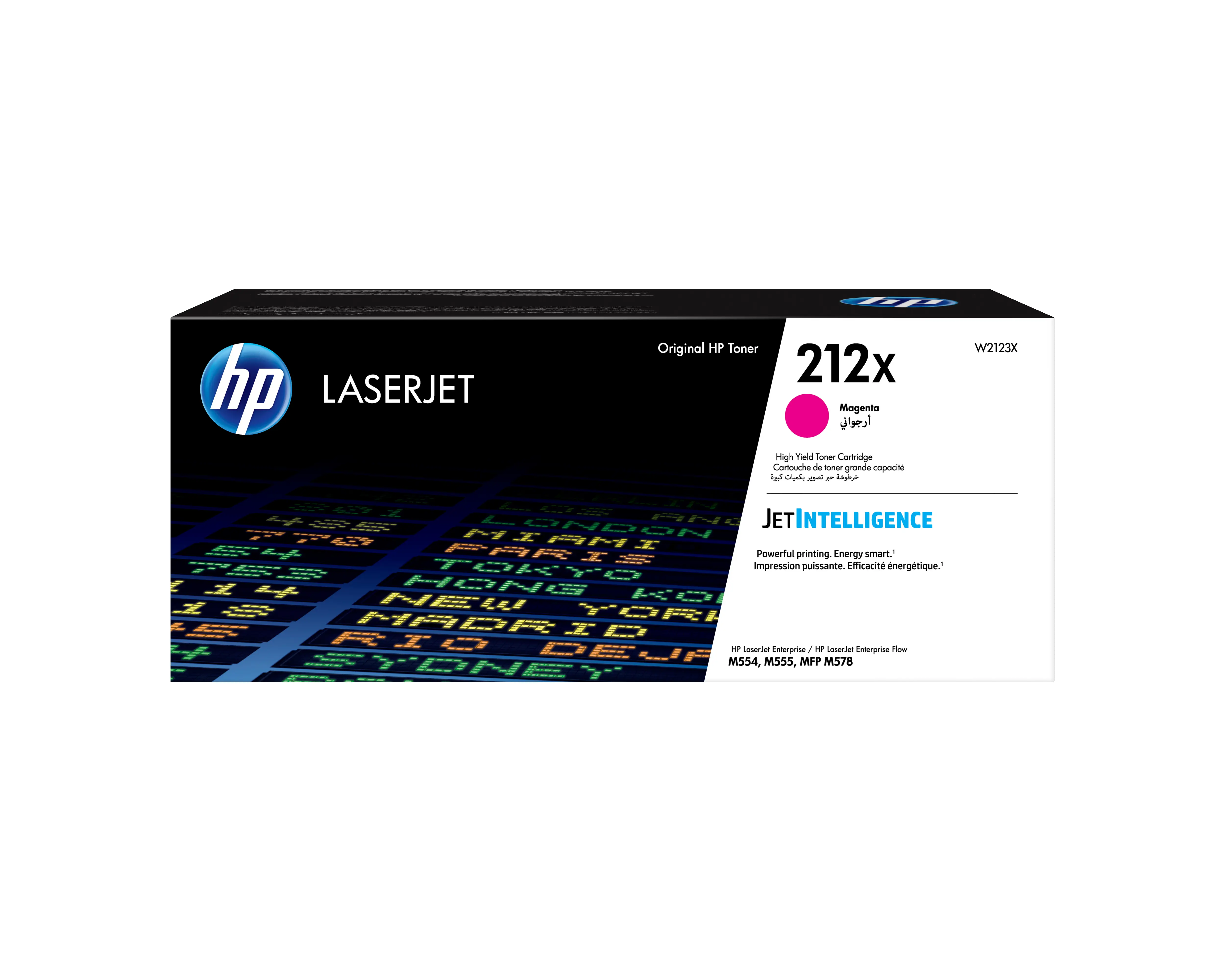 HP 212X Yüksek Kapasiteli Macenta Orijinal LaserJet Toner W2123X