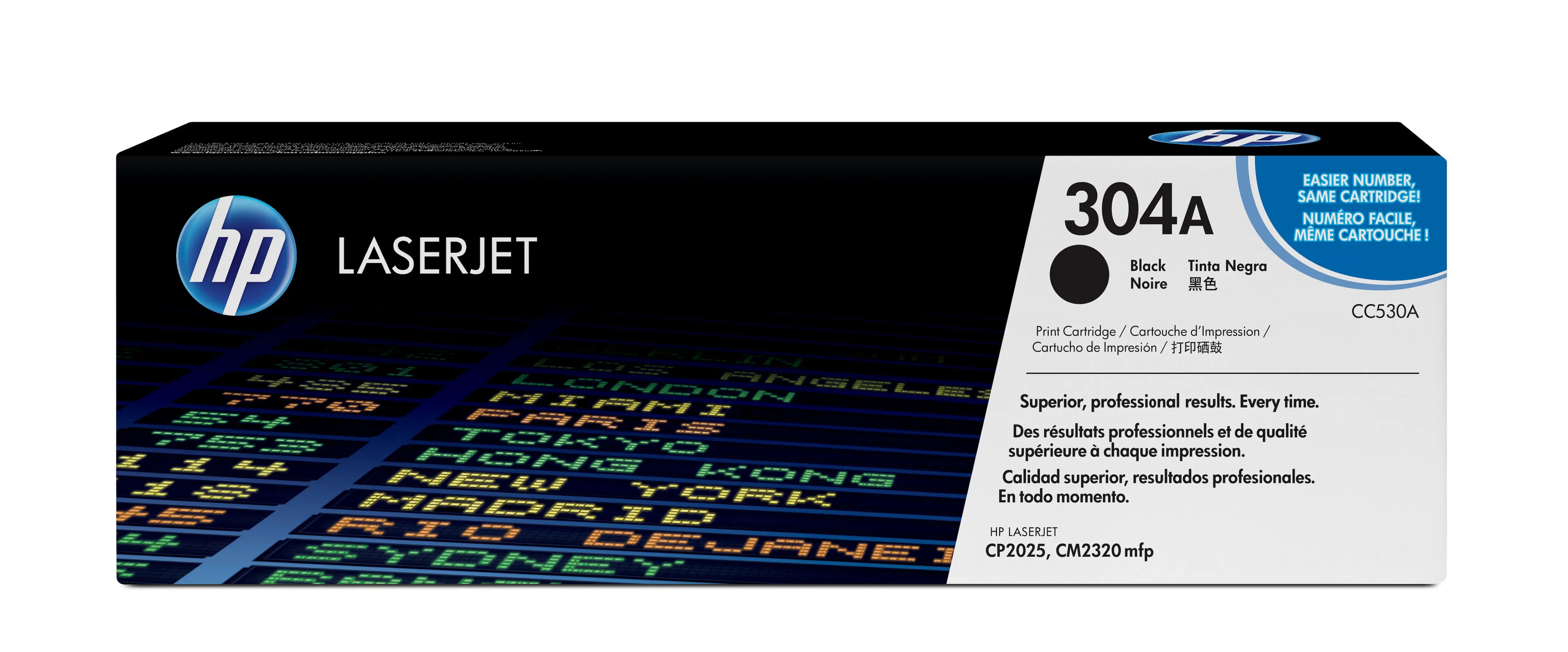 HP 304A Siyah Orijinal LaserJet Toner Kartuşu CC530A