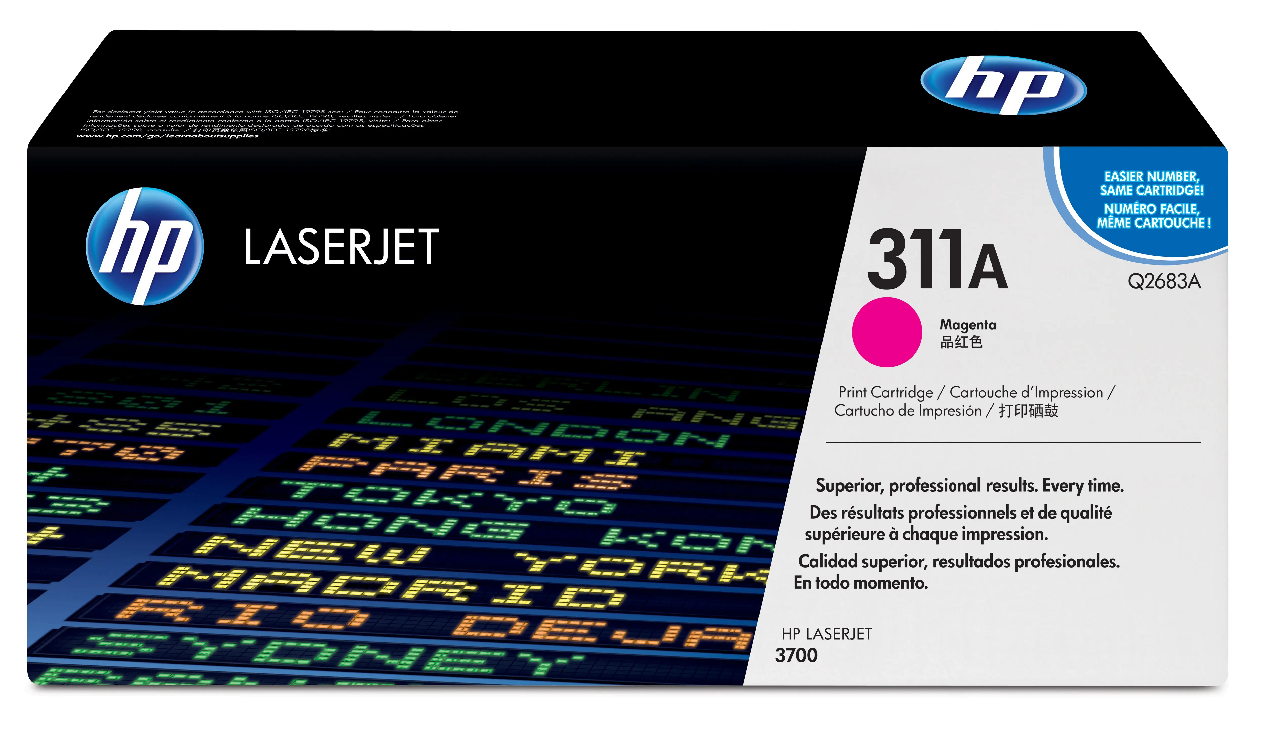HP 311A Magenta Original LaserJet Toner Cartridge Q2683A