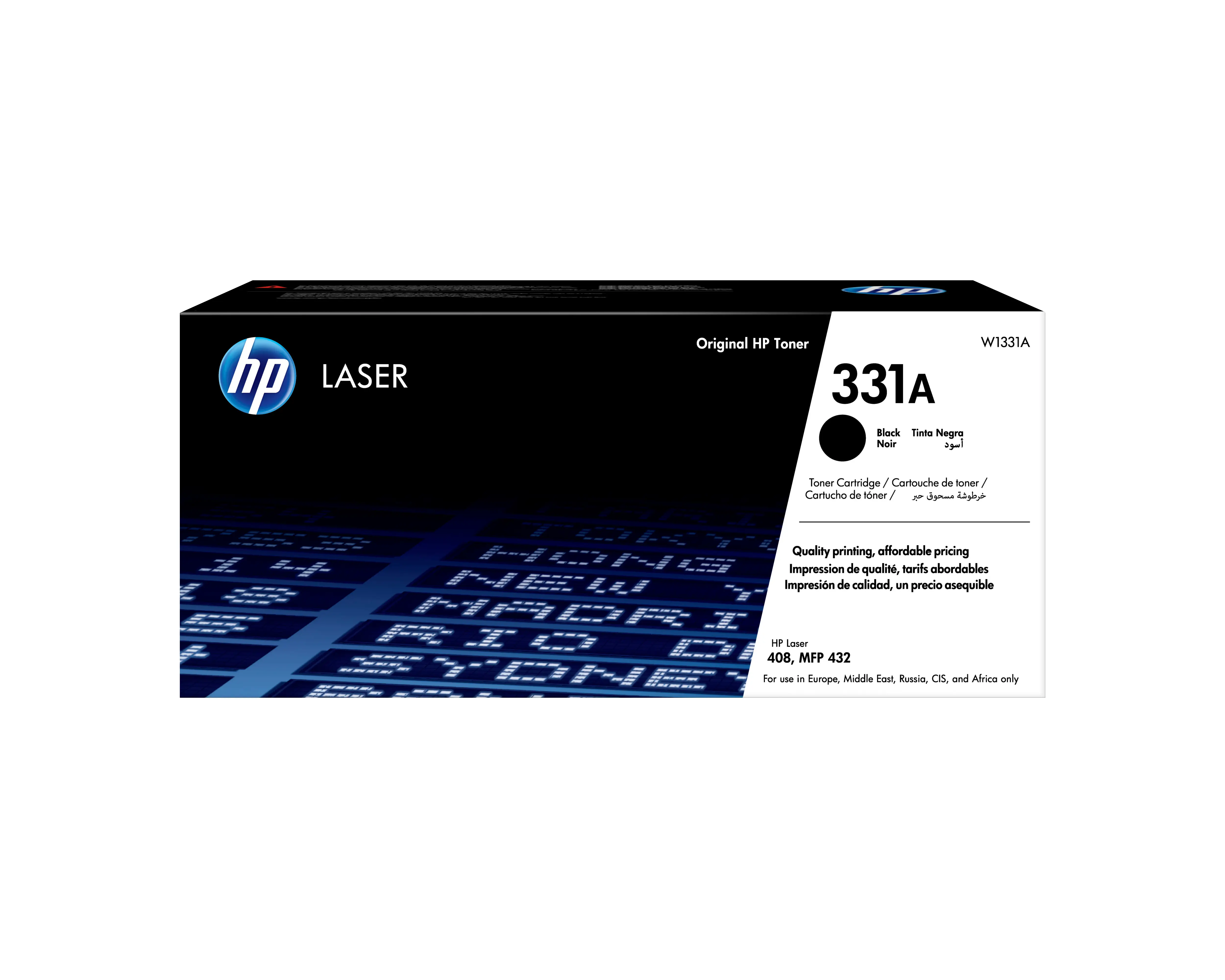 HP 331A Siyah Orijinal Lazer Toner W1331A