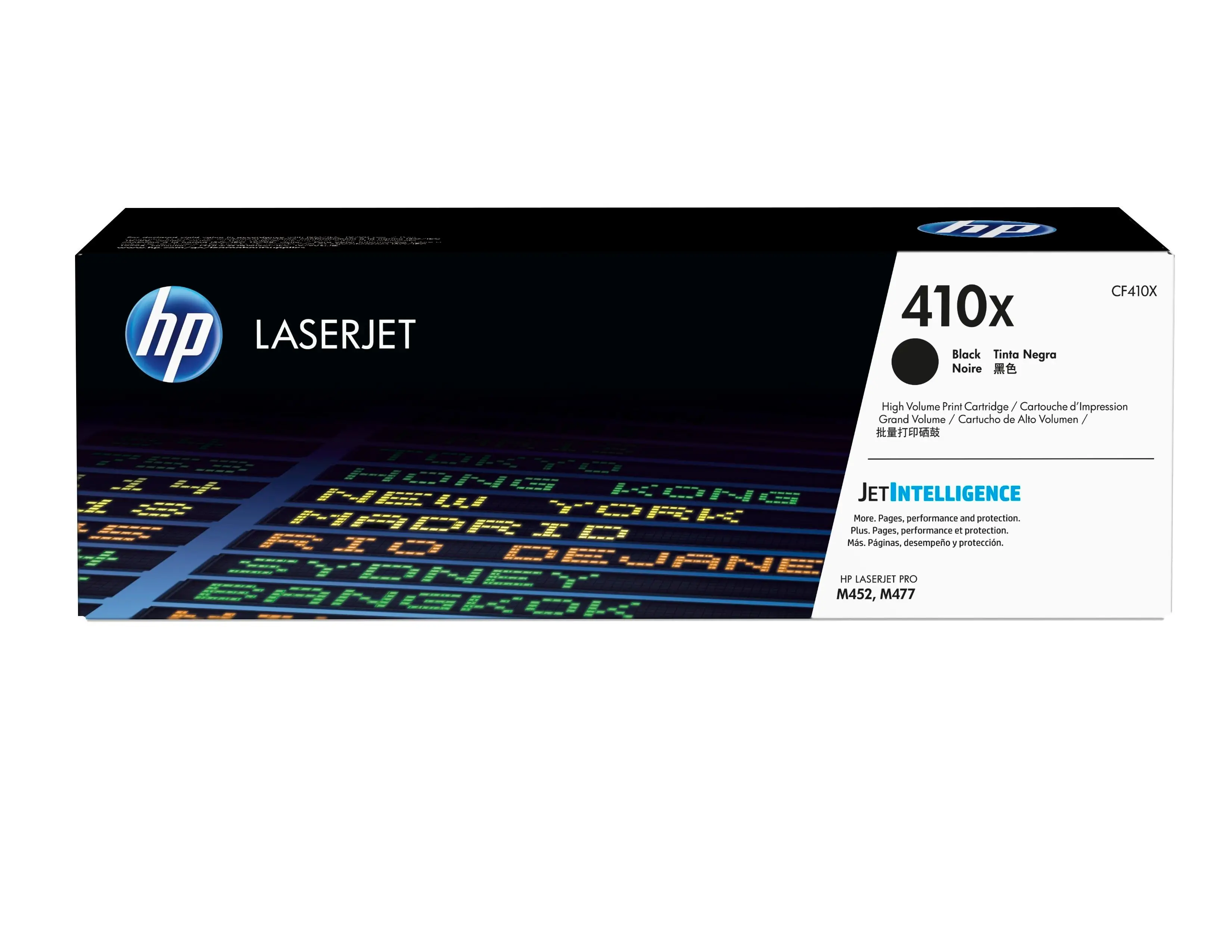 HP 410X Yüksek Kapasiteli Siyah Orijinal LaserJet Toner Kartuşu CF410X