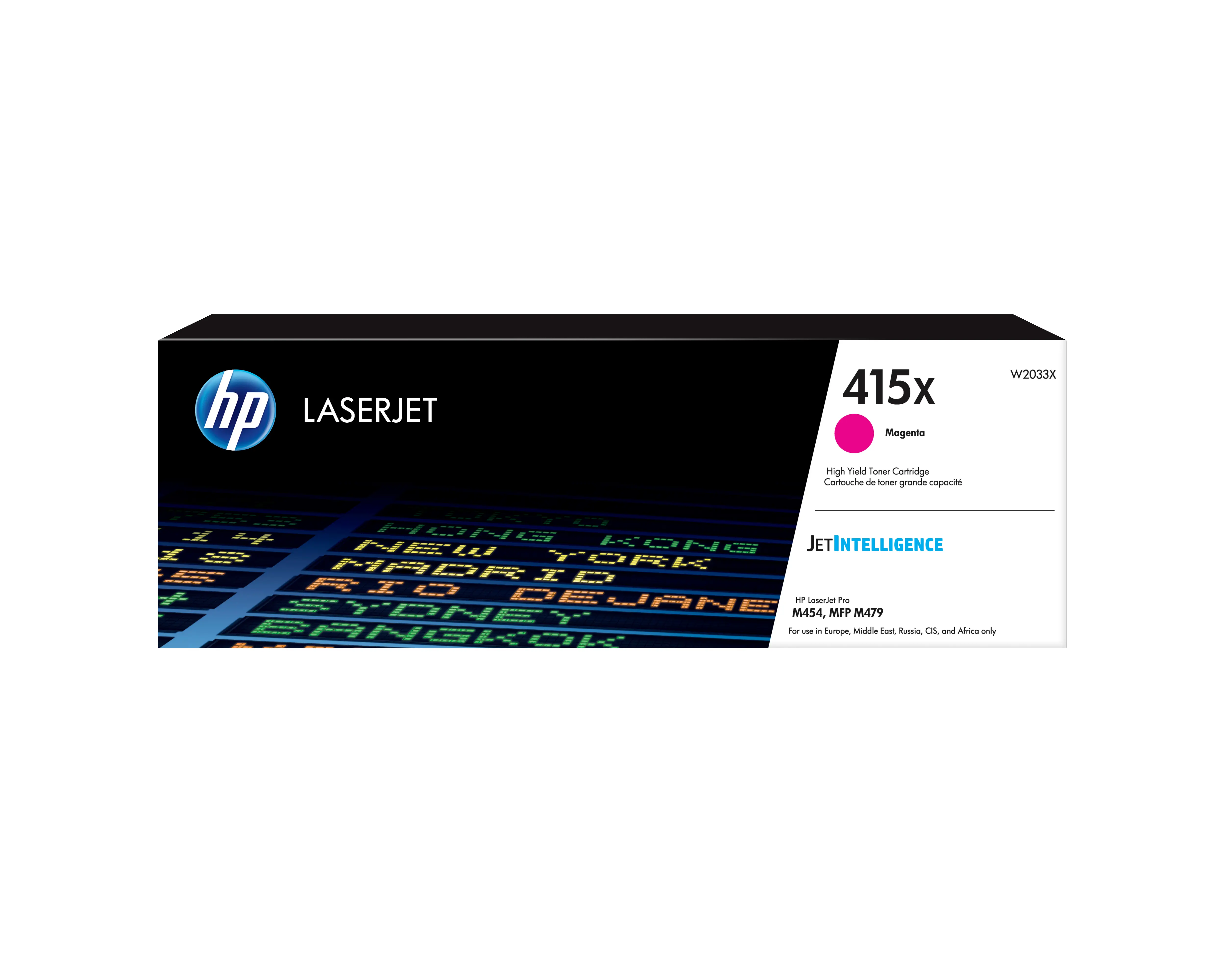 HP 415X Yüksek Kapasiteli Macenta Orijinal LaserJet Toner W2033X