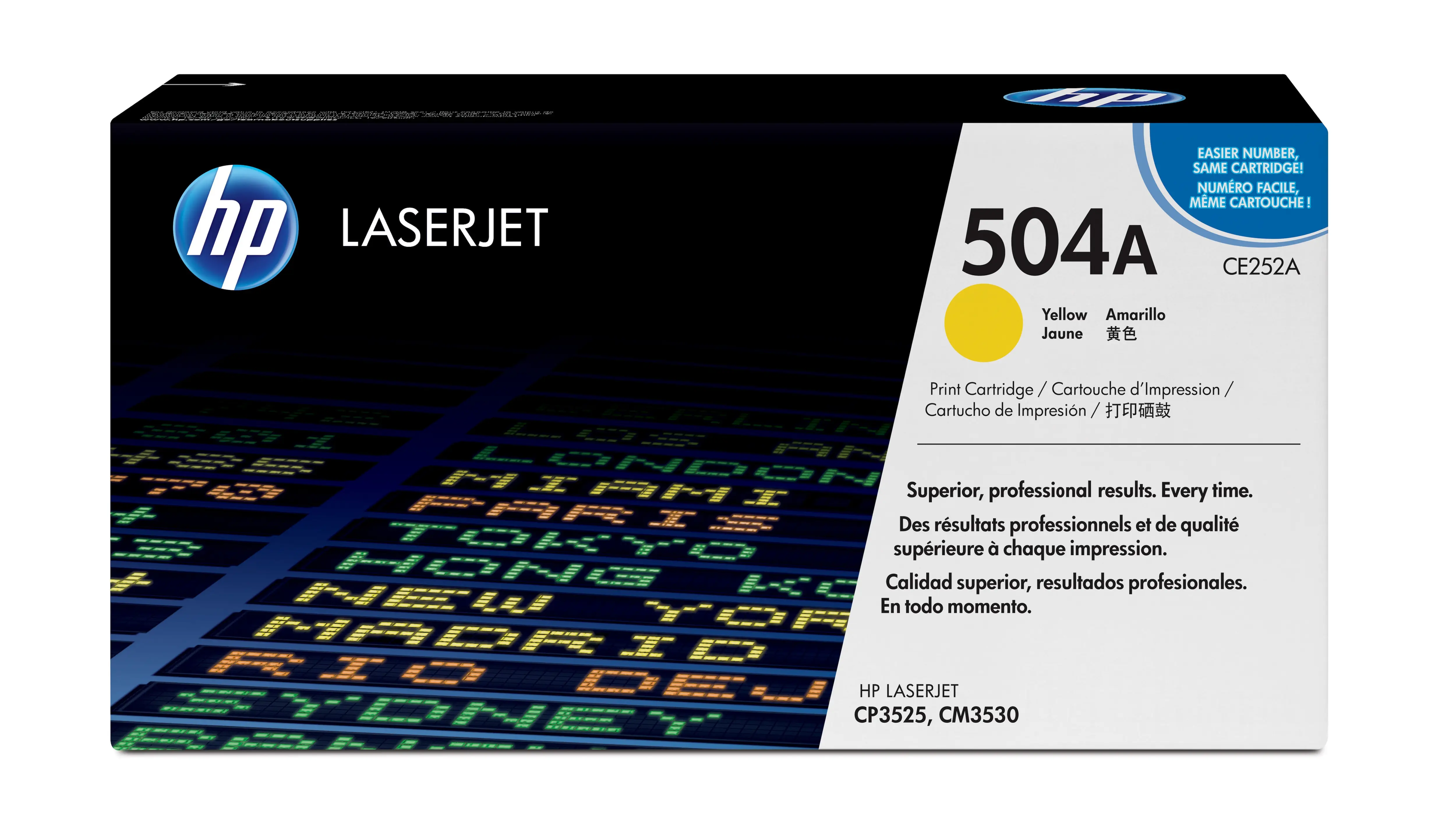 HP 504A Sarı Orijinal LaserJet Toner Kartuşu CE252A