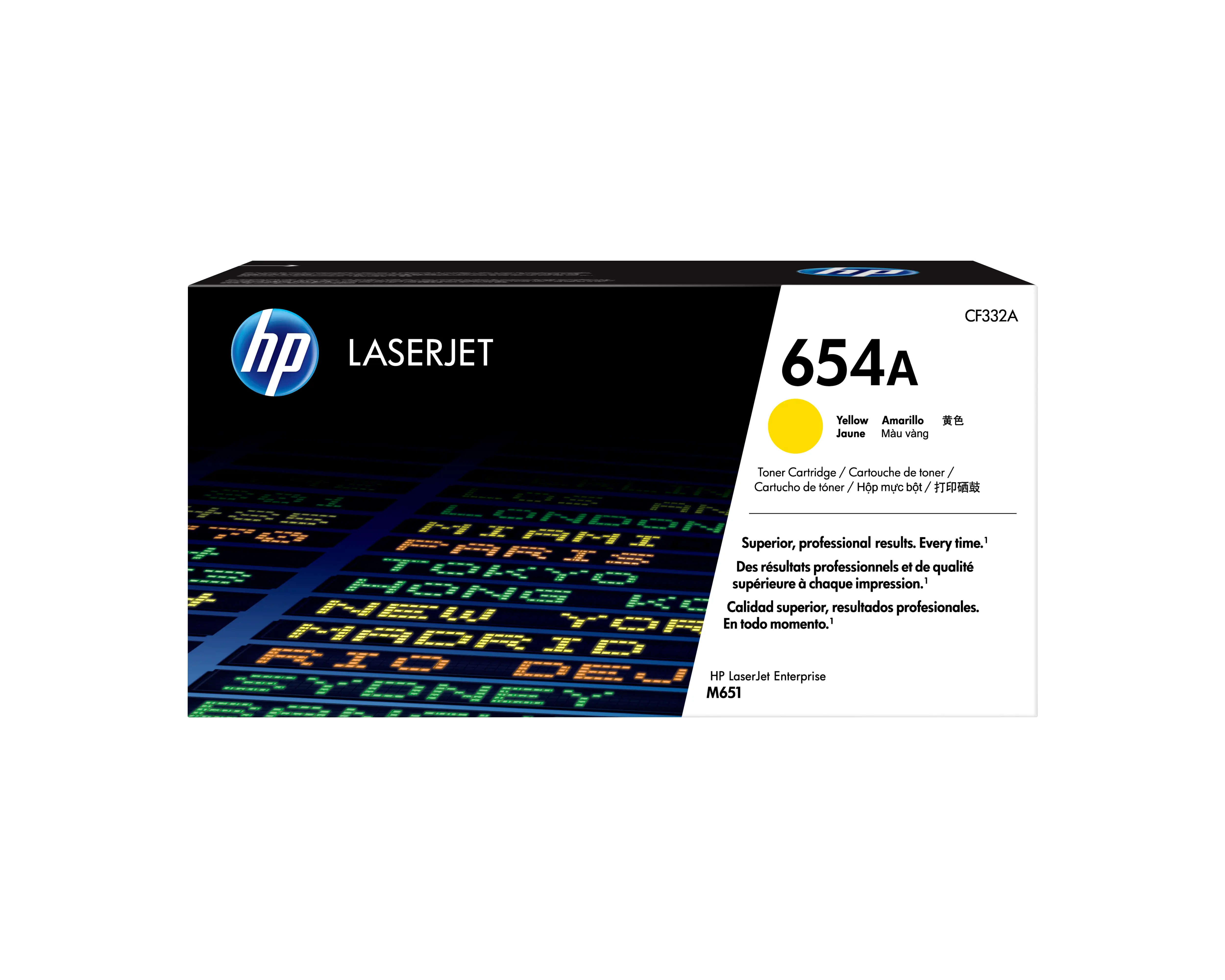 HP 654A Sarı Orijinal LaserJet Toner Kartuşu CF332A