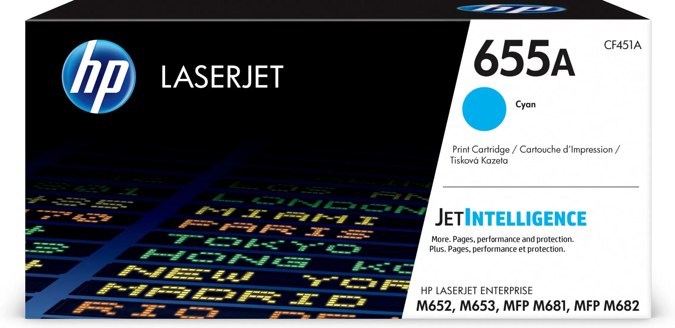 HP 655A Camgöbeği Orijinal LaserJet Toner CF451A