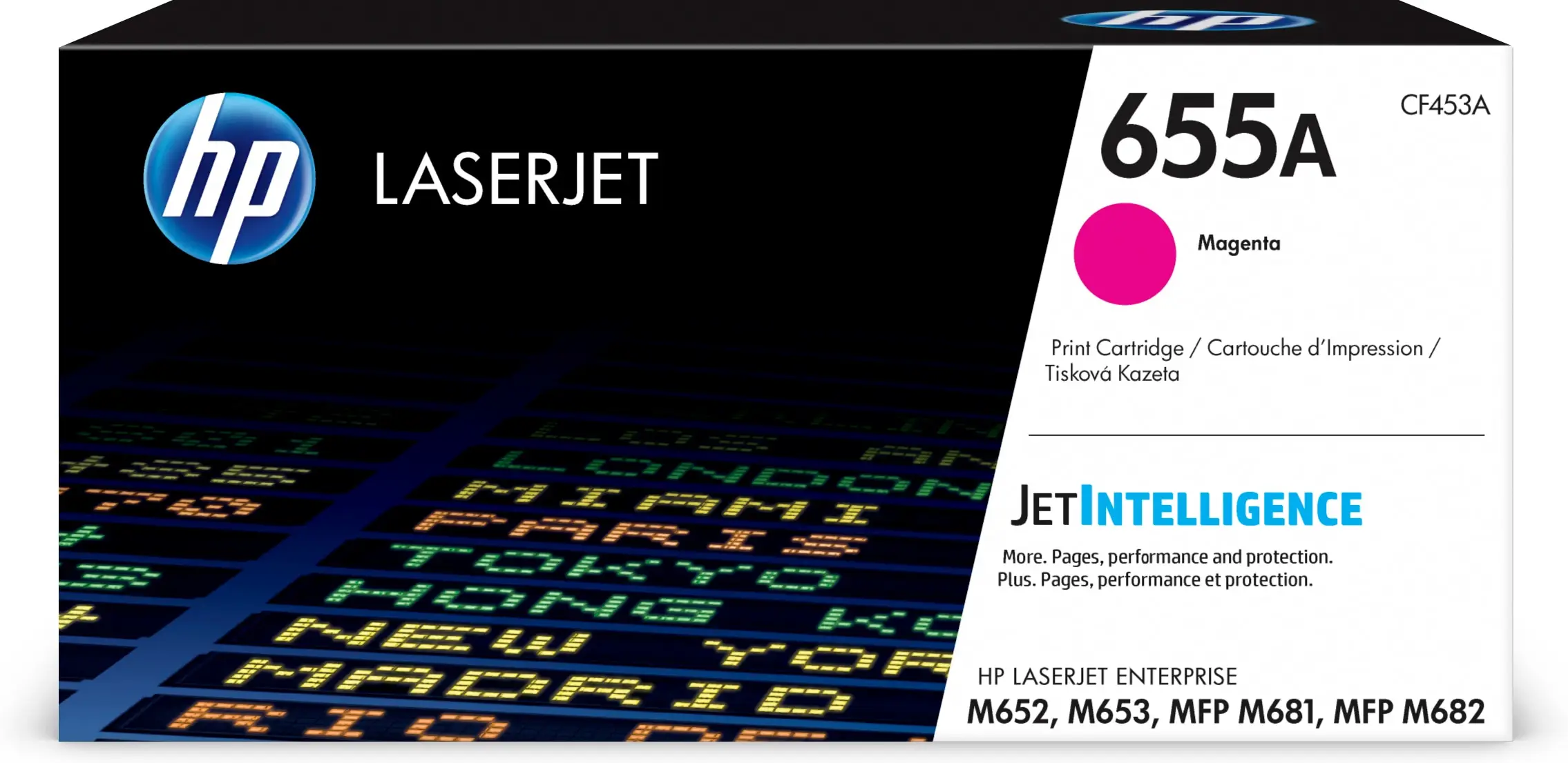 HP 655A Macenta Orijinal LaserJet Toner CF453A