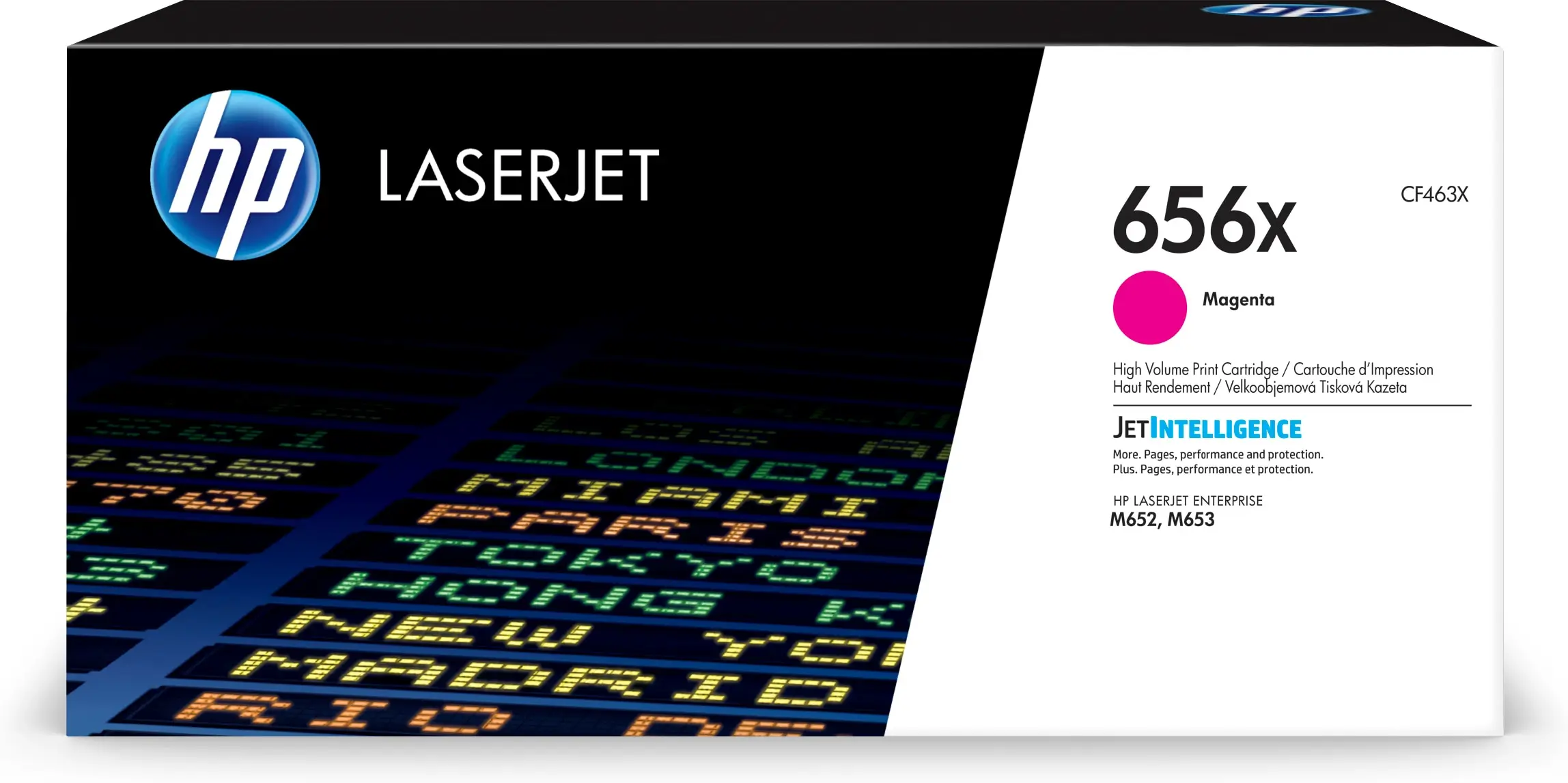 HP 656X Yüksek Kapasiteli Macenta Orijinal LaserJet Toner CF463X