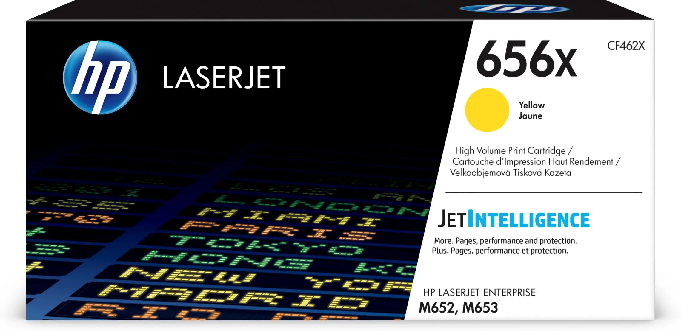 HP 656X Yüksek Kapasiteli Sarı Orijinal LaserJet Toner CF462X