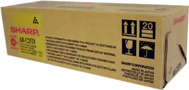 Sharp Laser Toner Cartridge Yellow AR-C160, AR-C160N, AR-C250, AR-C270, AR-C330 AR-C25T8