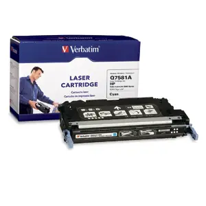 Verbatim HP 3800 Replacement Laser Cartridge Cyan 95477