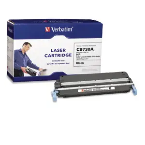Verbatim HP C9730A Replacement Laser Cartridge Black 95351