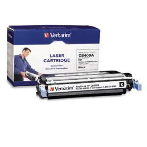 Verbatim HP CB400A Replacement Laser Cartridge Black 96753