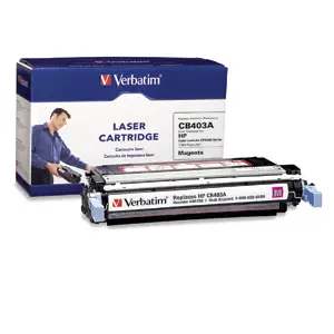 Verbatim HP CB403A Replacement Laser Cartridge Magenta 96756