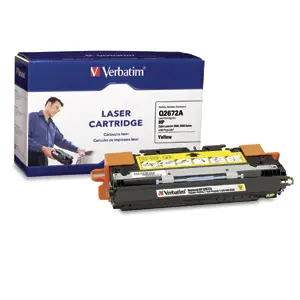 Verbatim HP Q2672A Replacement Laser Cartridge Yellow 95346