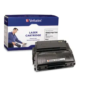 Verbatim HP Q5942X Replacement High Yield Laser Cartridge 95383