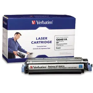 Verbatim HP Q6461A Replacement Laser Cartridge Cyan 96761