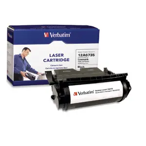 Verbatim Lexmark 12A6735 Replacement Laser Cartridge 95418