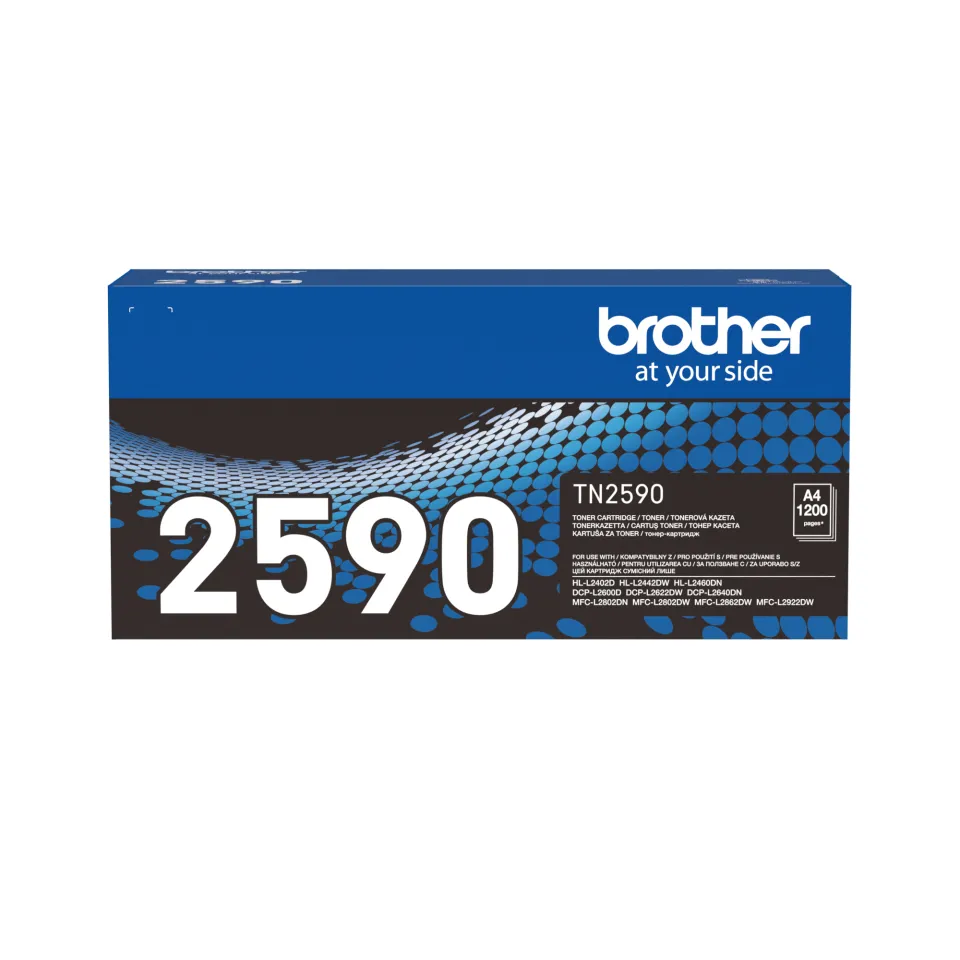 Brother TN-2590 toner kartuşu 1 adet Orijinal Siyah