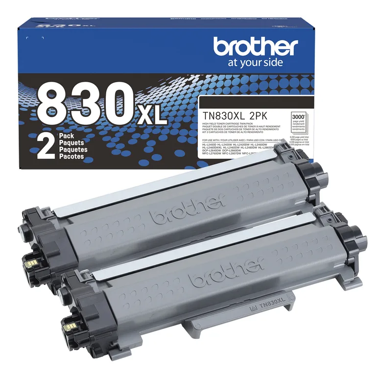 Brother TN-830XL2PK toner kartuşu 2 adet Orijinal Siyah