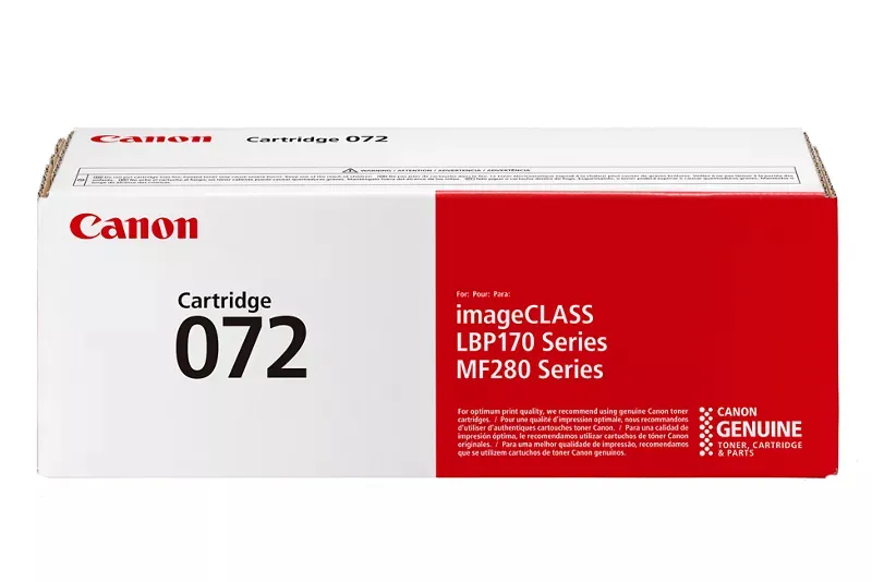 Canon 072 toner kartuşu 1 adet Orijinal Siyah