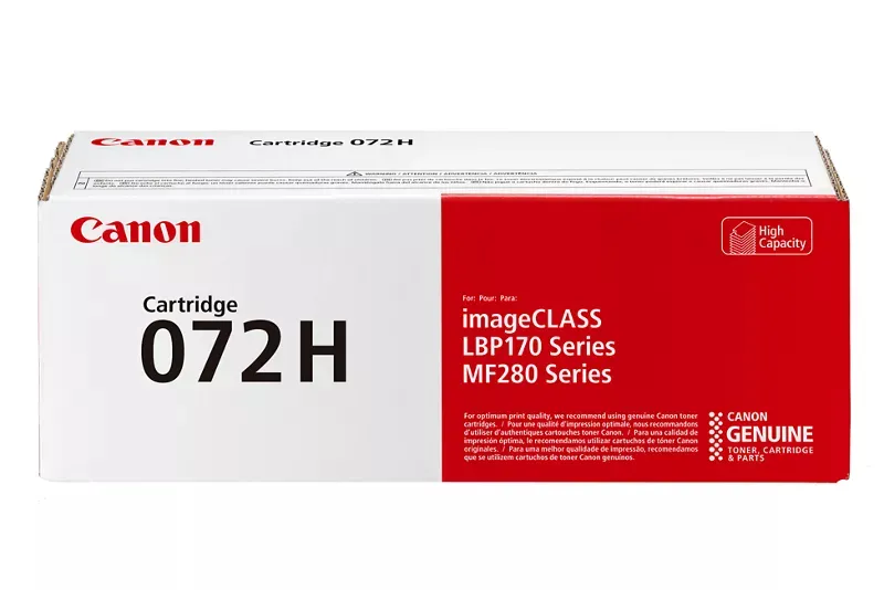 Canon 072H toner kartuşu 1 adet Orijinal Siyah