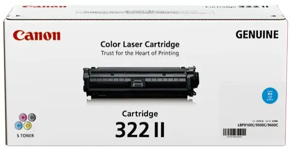 Canon 322 C H/Y CART322CII