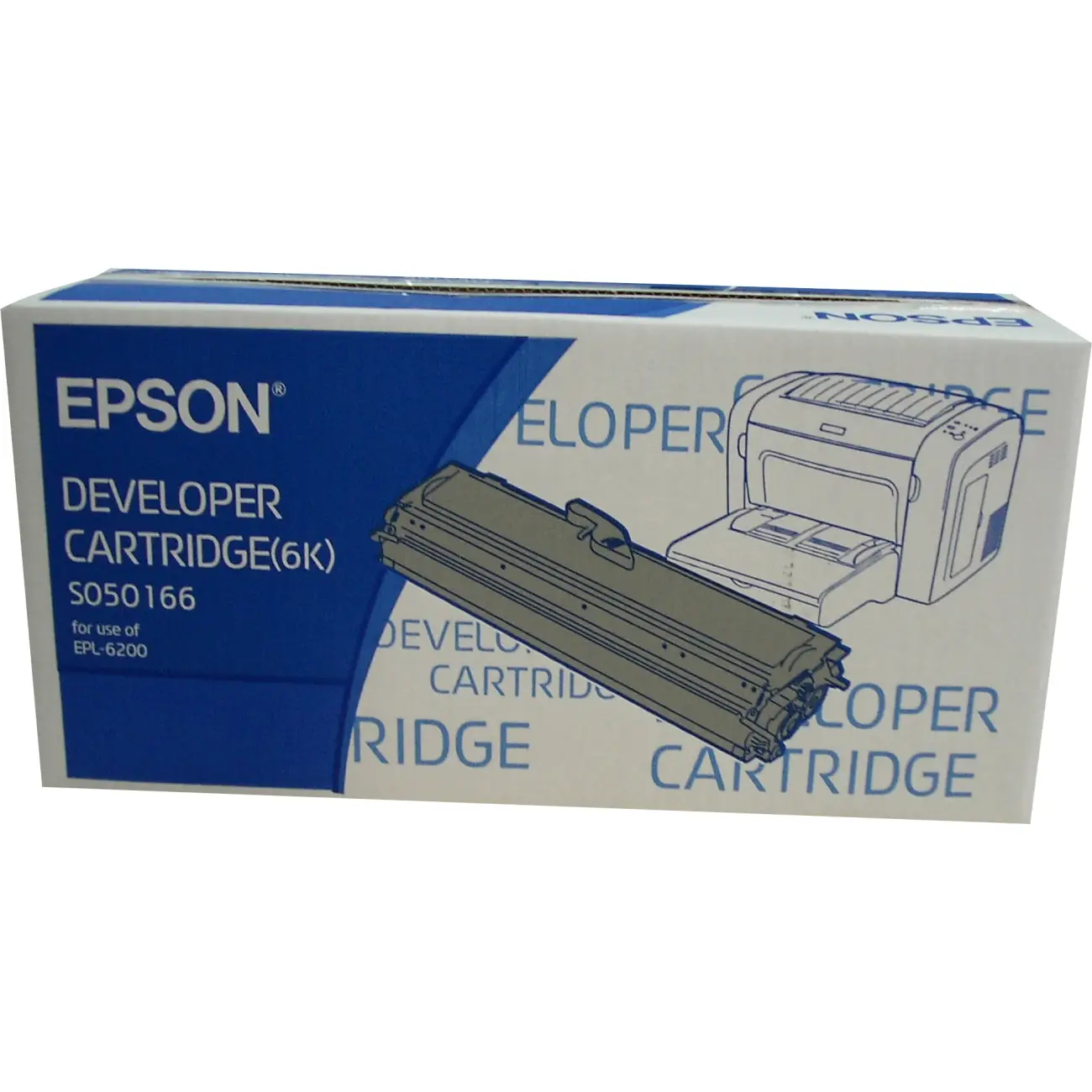 Epson EPL-6200 Remanufactured Developer Cartridge 6k C13S050487