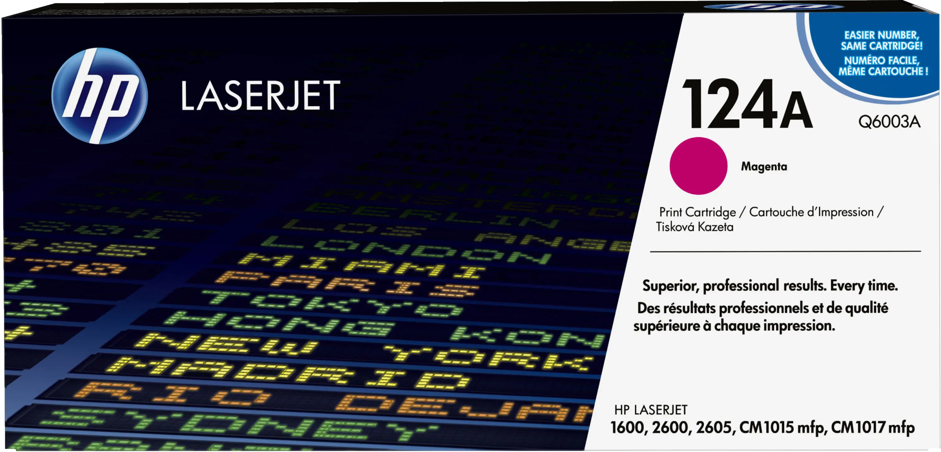 HP 124A Macenta Orijinal LaserJet Toner Kartuşu Q6003A