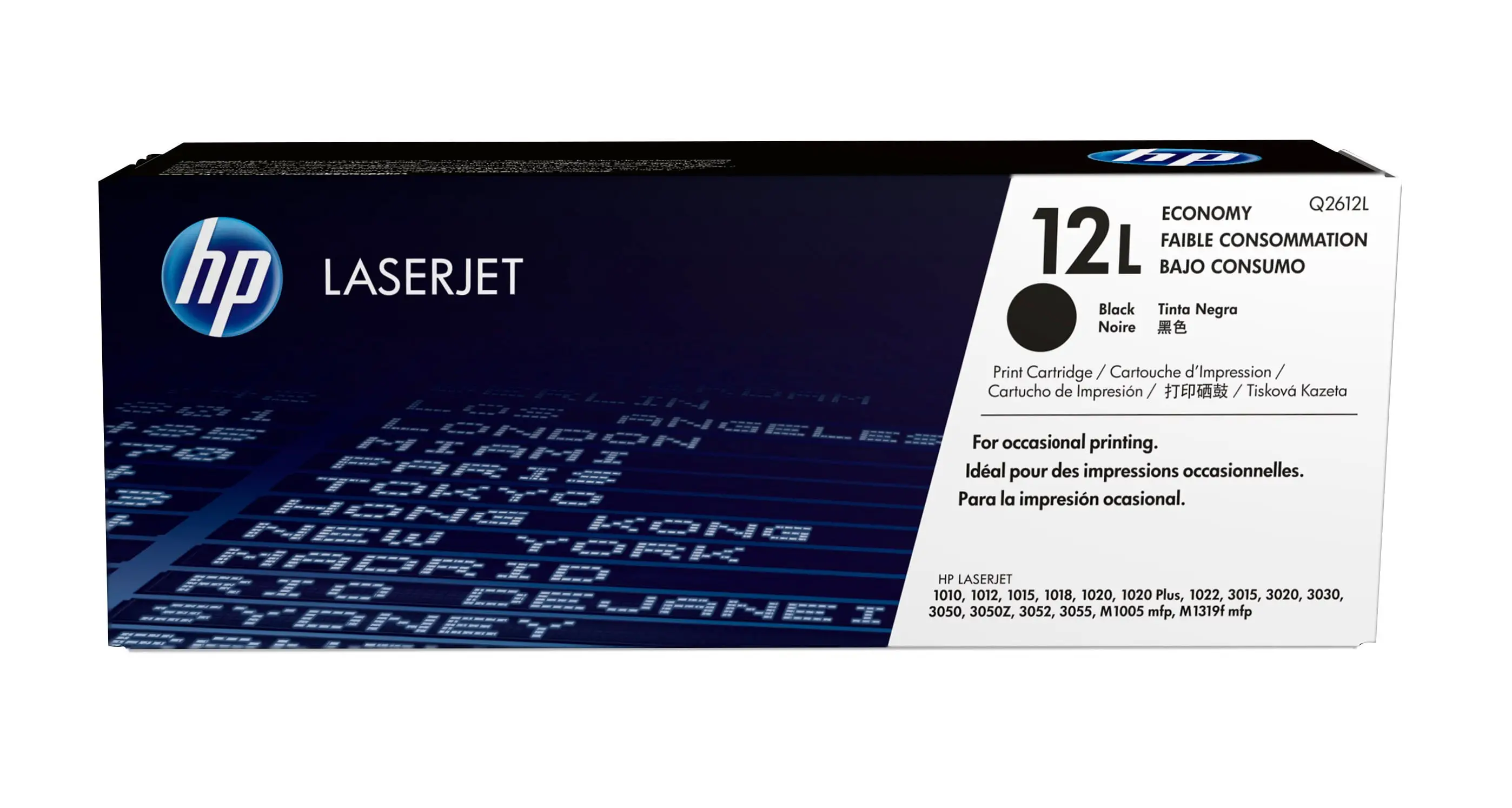 HP 12L Economy Black Original LaserJet Toner Cartridge Q2612L