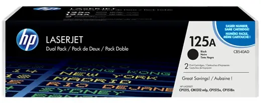HP 2 x CB540AD CB540AD?QTY2