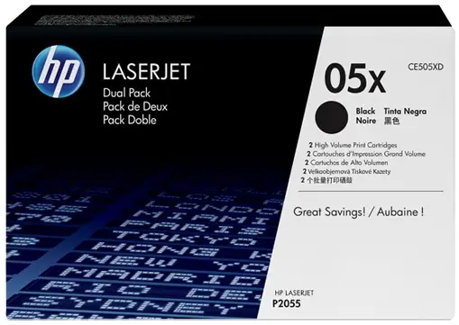 HP 2 x CE505XD CE505XD?QTY2