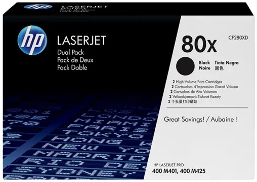 HP 2 x CF280XD CF280XD?QTY2