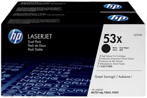 HP 2 x Q7553XD Q7553XD?QTY2