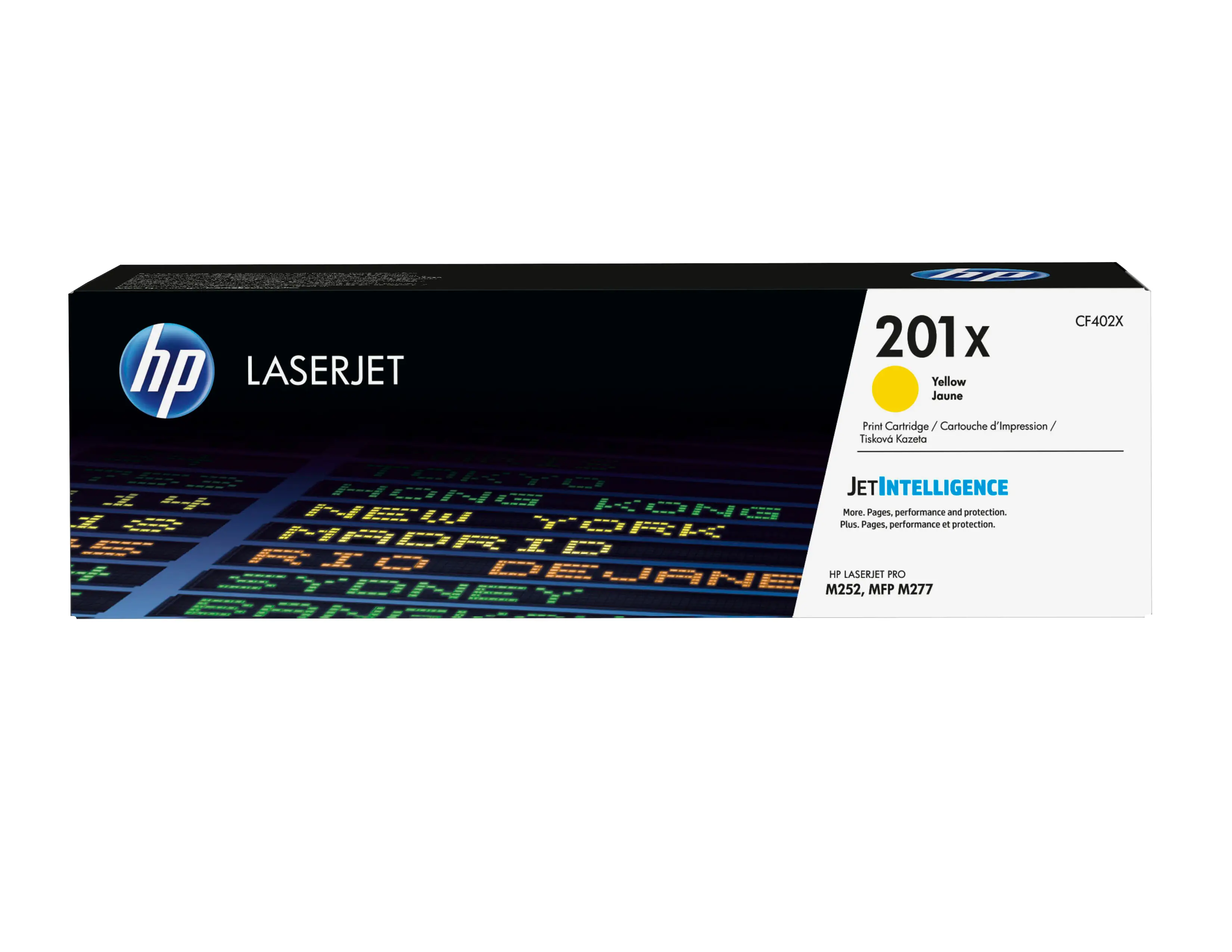 HP 201X Yüksek Kapasiteli Sarı Orijinal LaserJet Toner Kartuşu CF402X