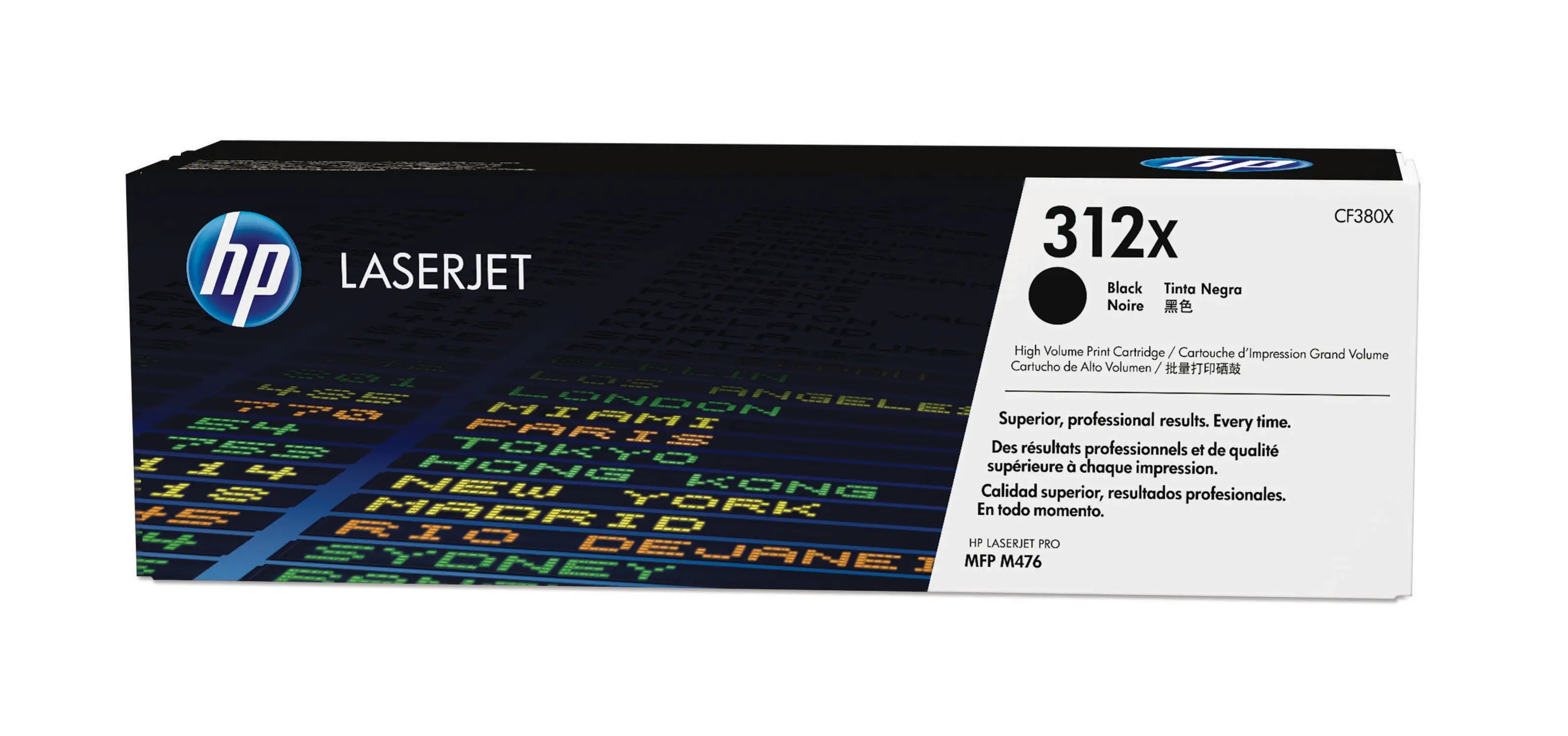 HP 312X Yüksek Kapasiteli Siyah LaserJet Toner Kartuşu CF380X
