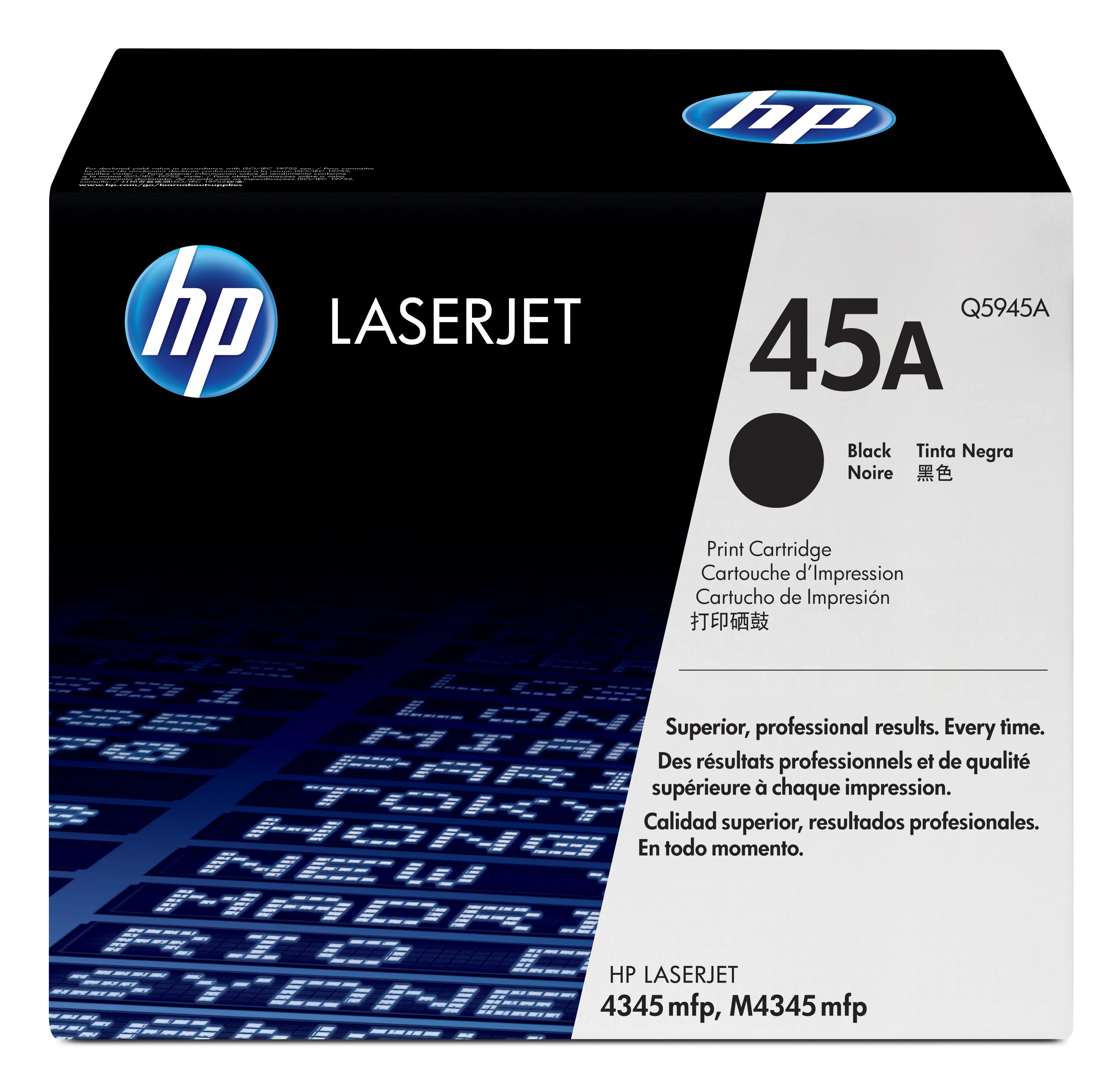 HP 45A Siyah Orijinal LaserJet Toner Kartuşu Q5945A