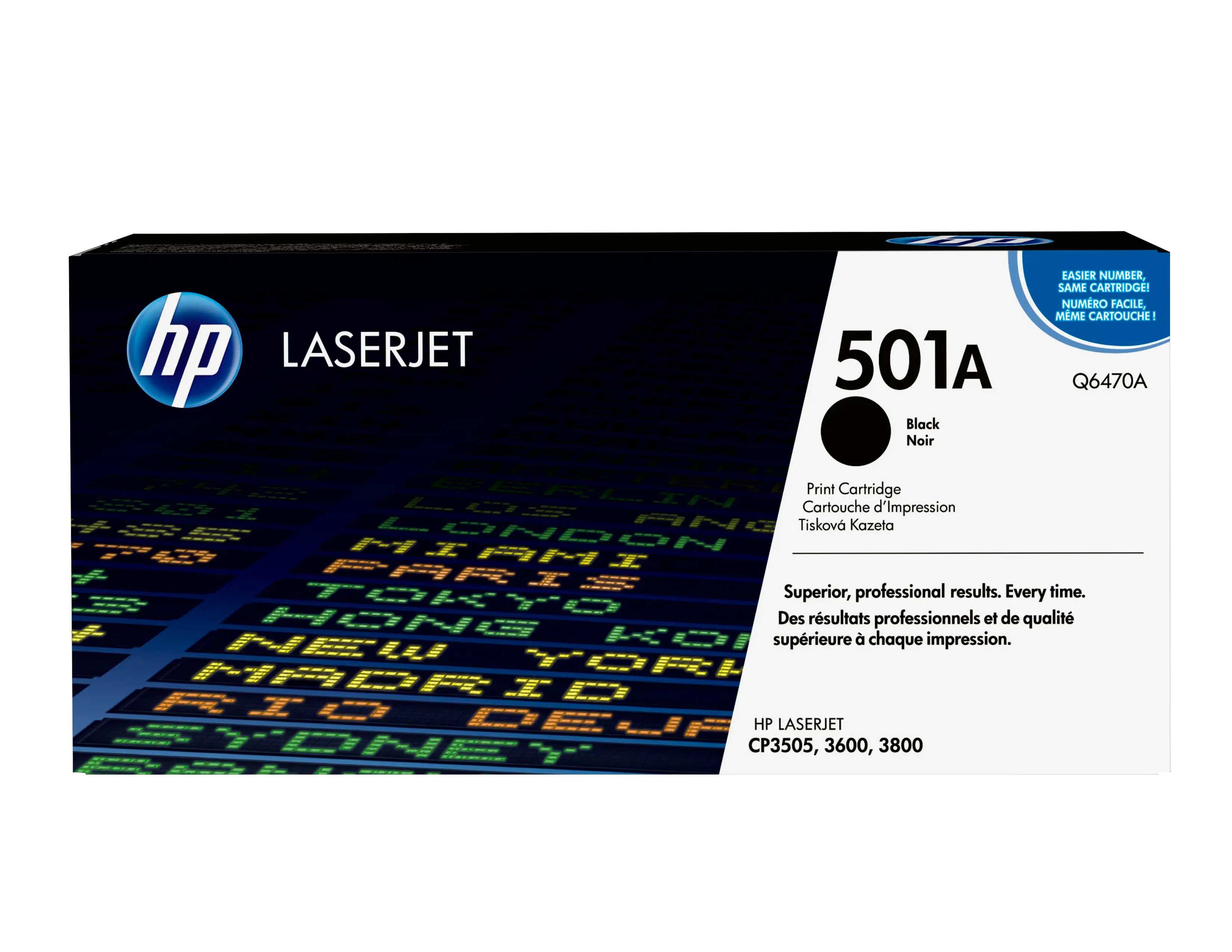 HP 501A Siyah Orijinal LaserJet Toner Kartuşu Q6470A