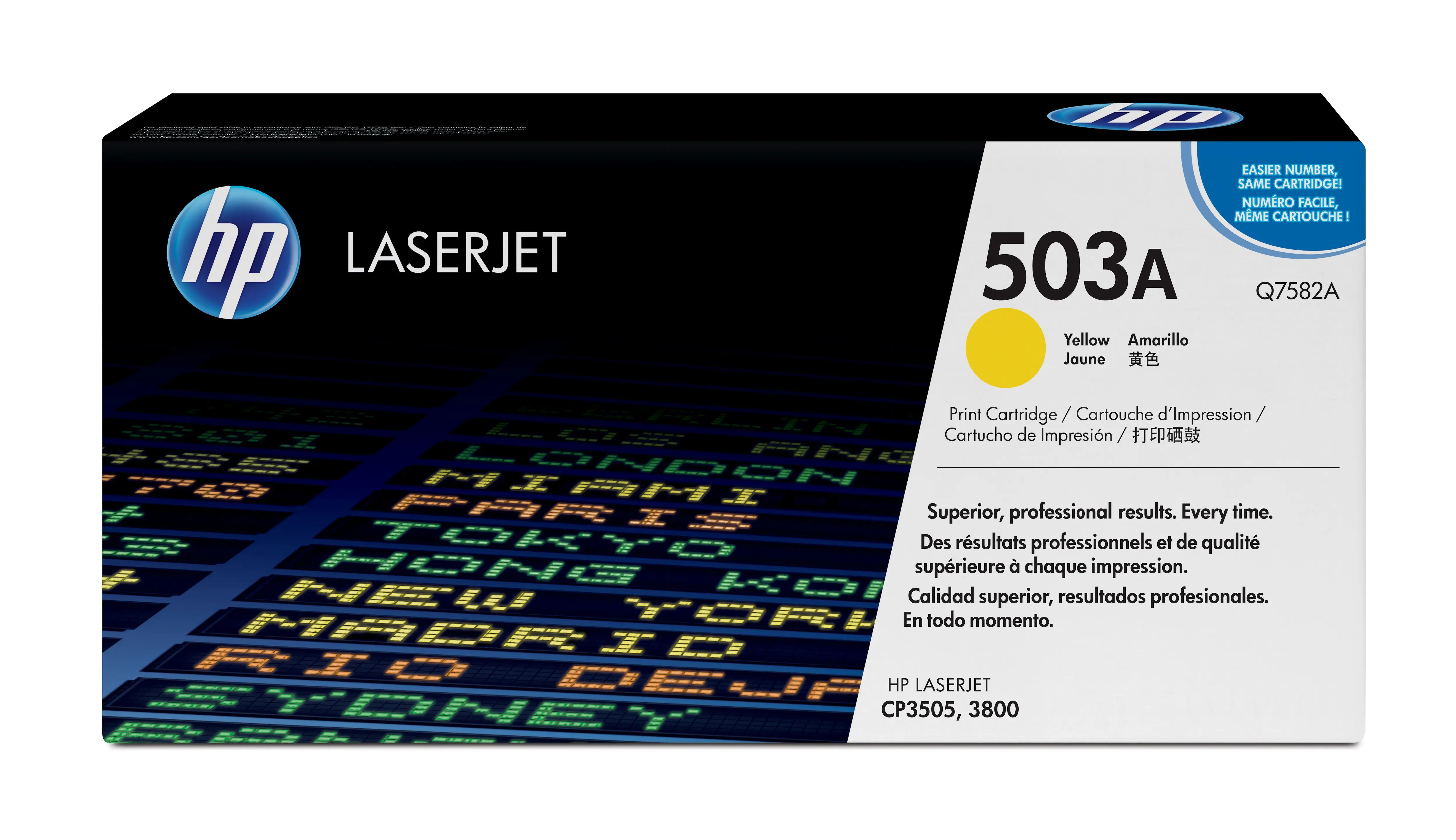 HP 503A Sarı Orijinal LaserJet Toner Kartuşu Q7582A