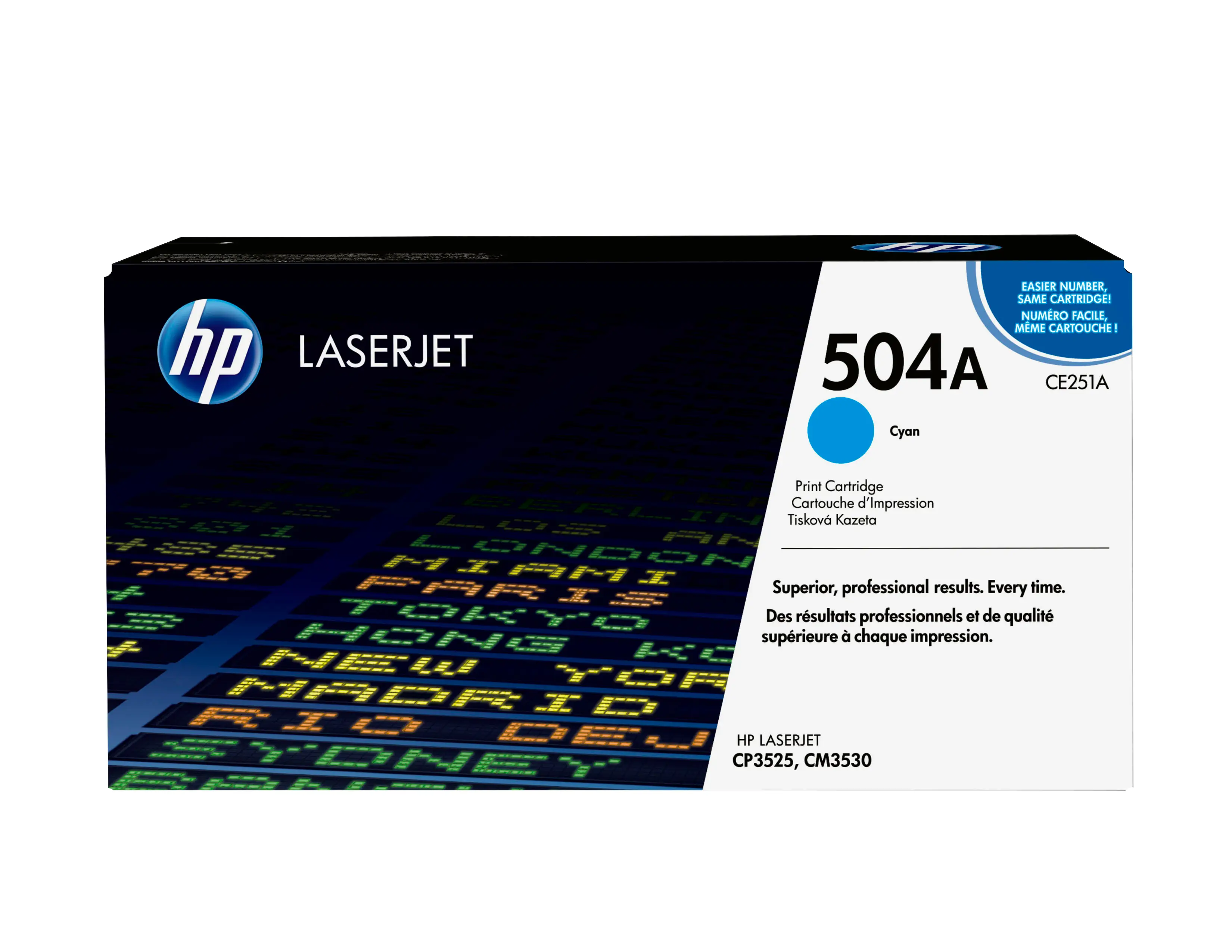 HP 504A Camgöbeği Orijinal LaserJet Toner Kartuşu CE251A