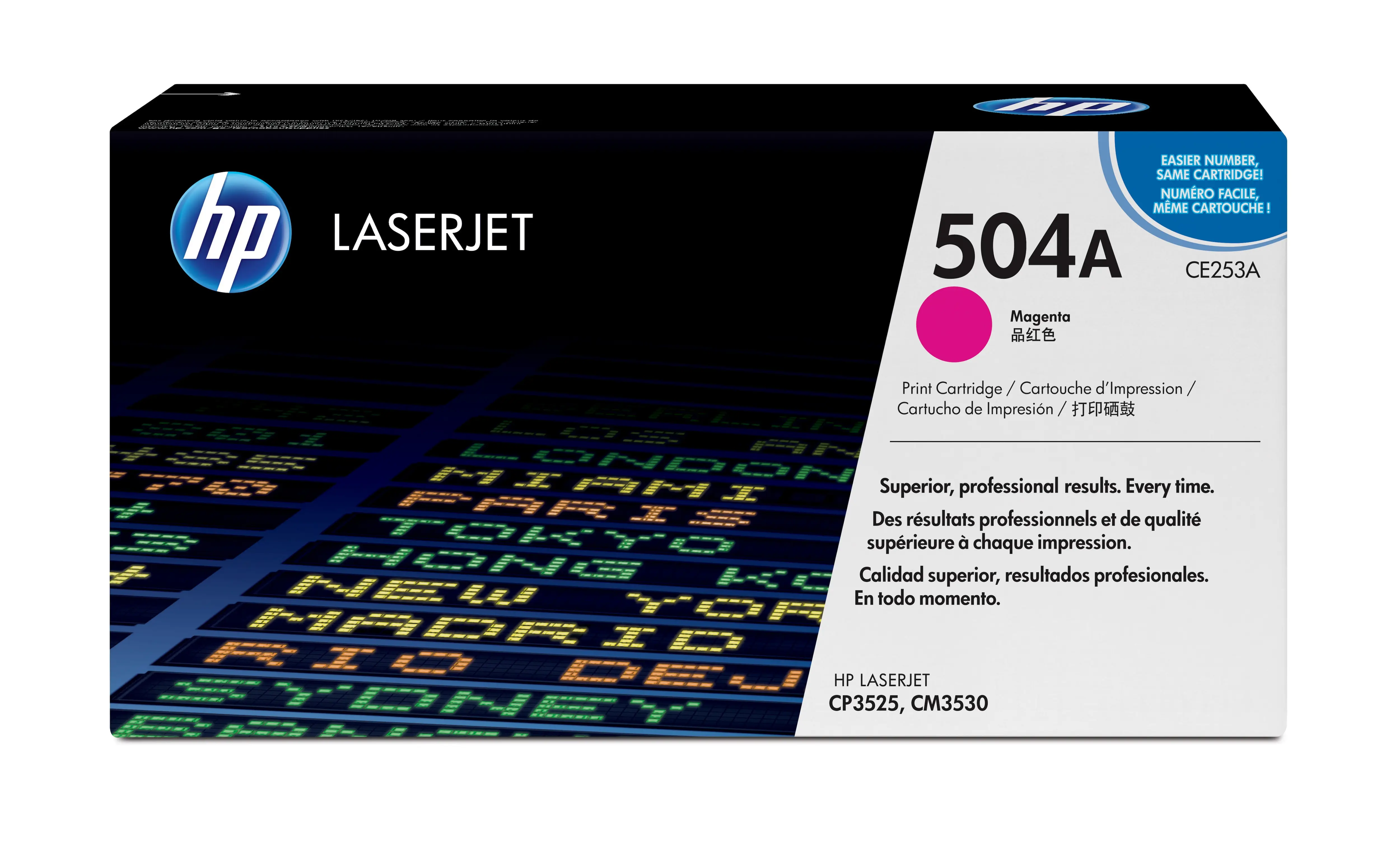 HP 504A Macenta Orijinal LaserJet Toner Kartuşu CE253A